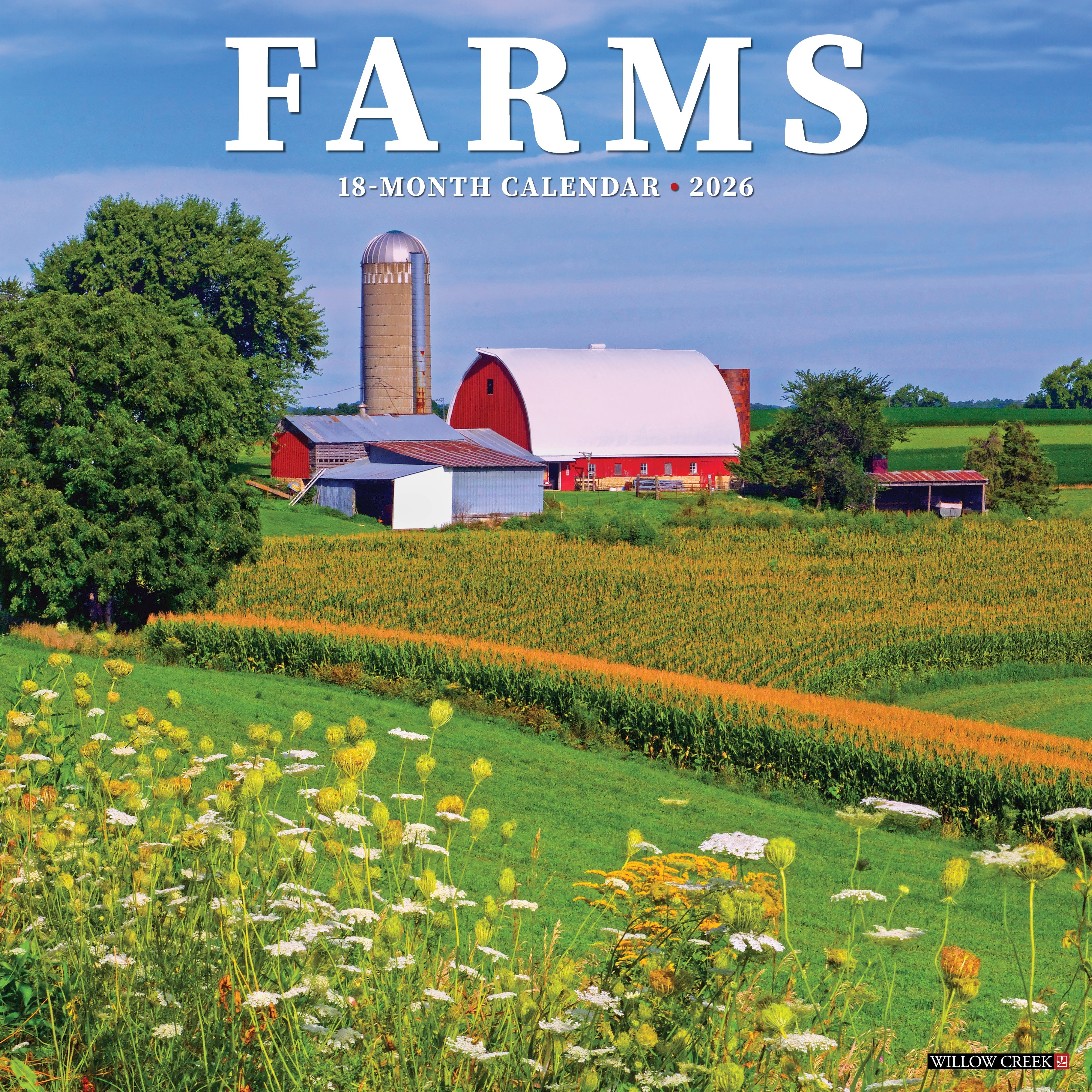 2026 Farms - Square Wall Calendar