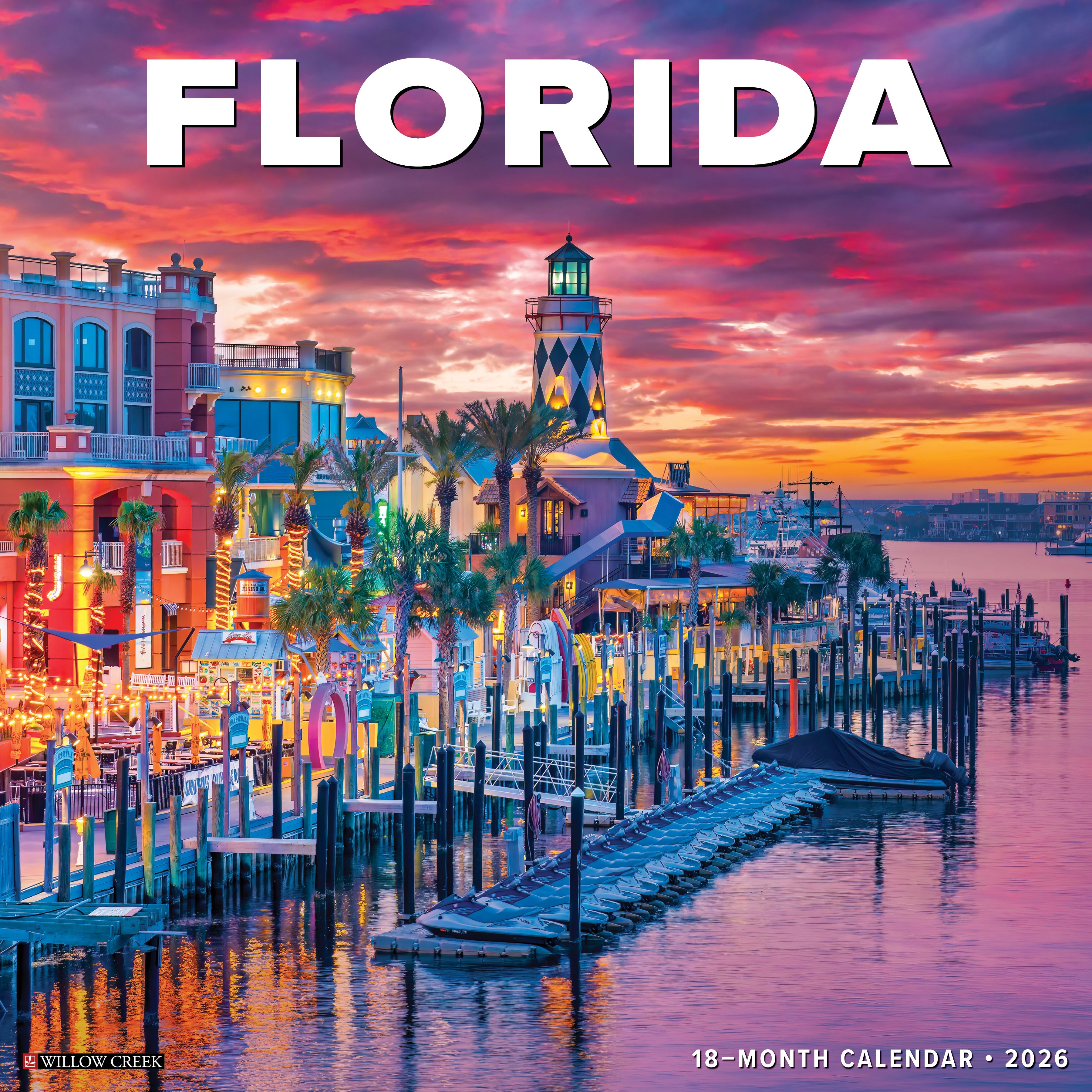 2026 Florida - Square Wall Calendar
