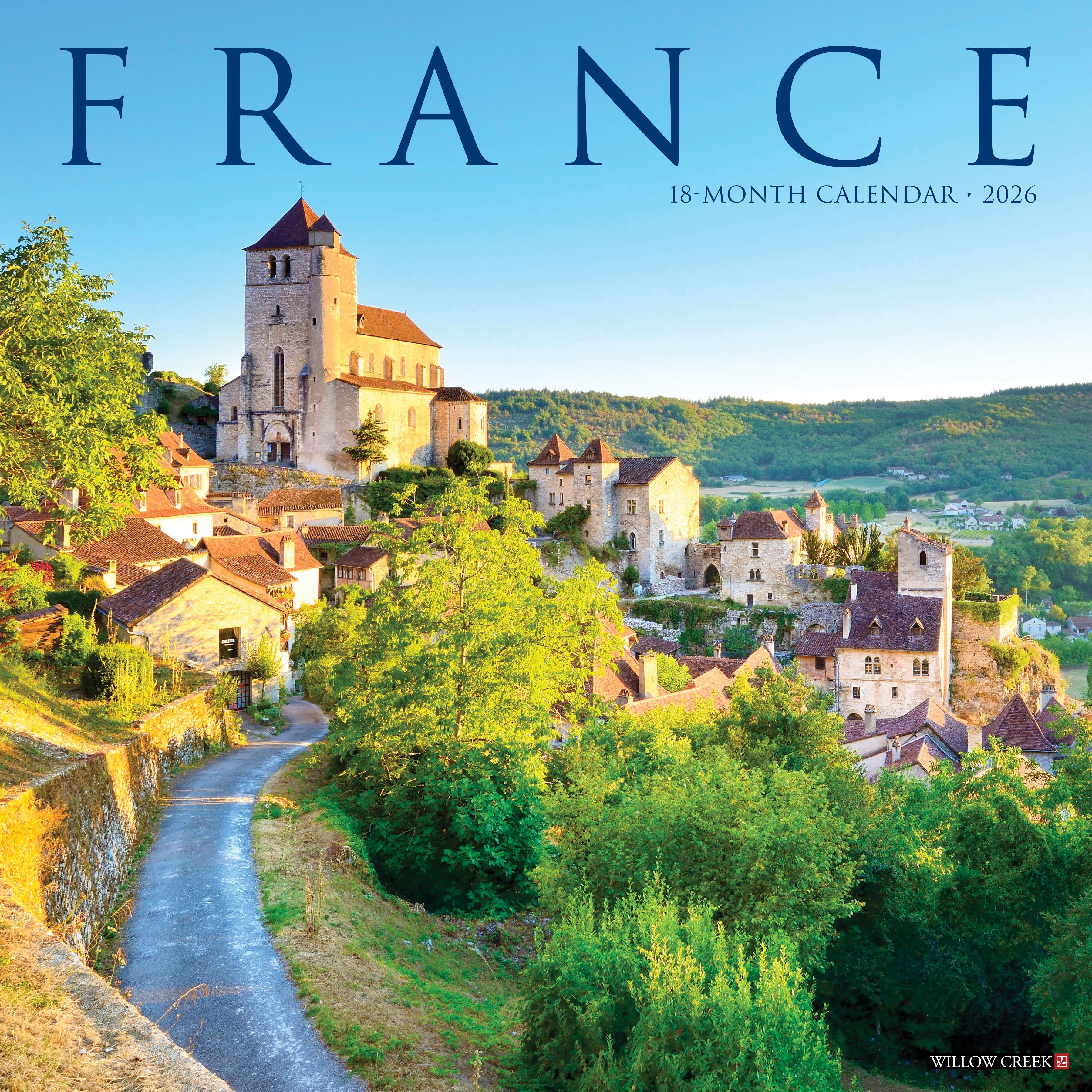 2026 France - Square Wall Calendar