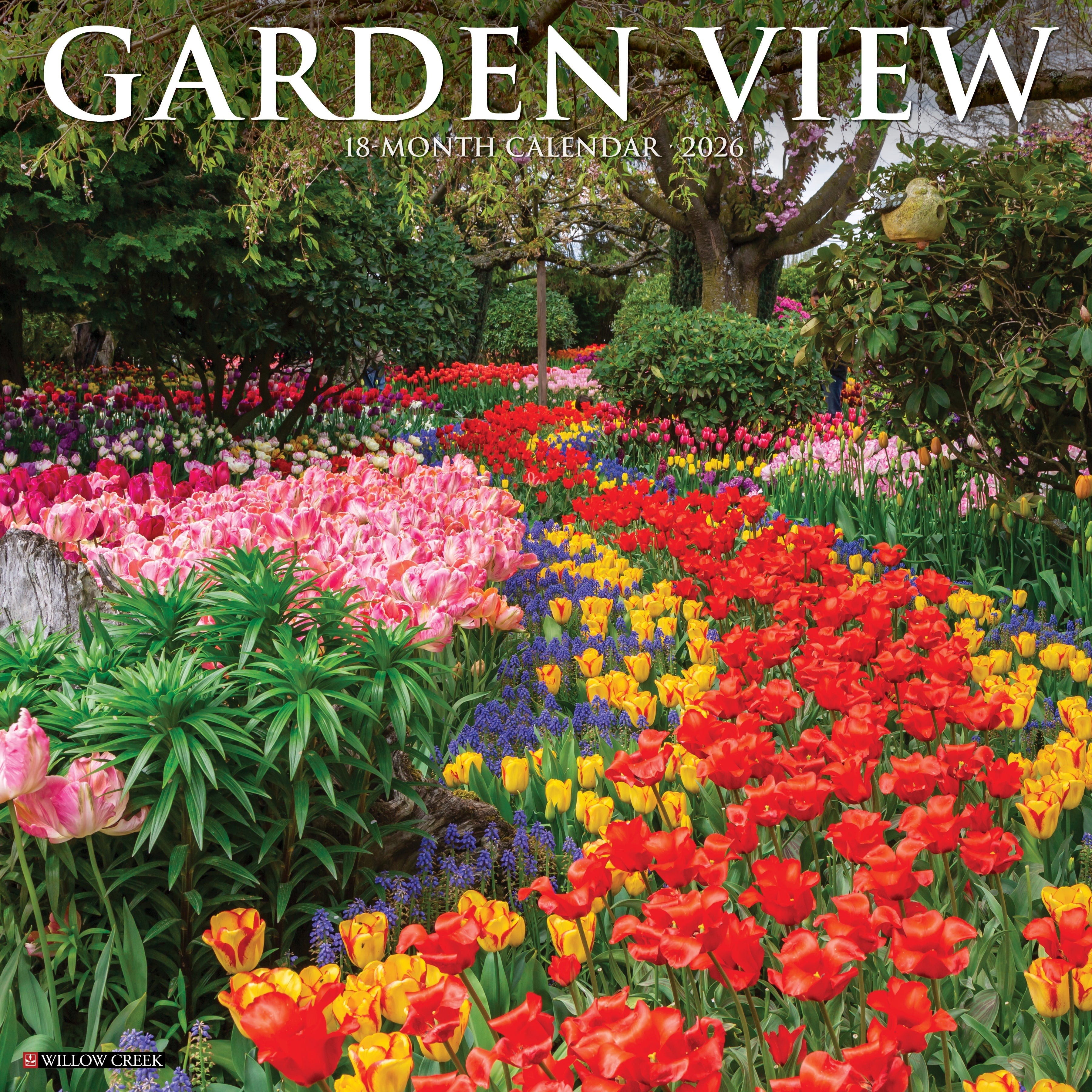 2026 Garden View - Square Wall Calendar