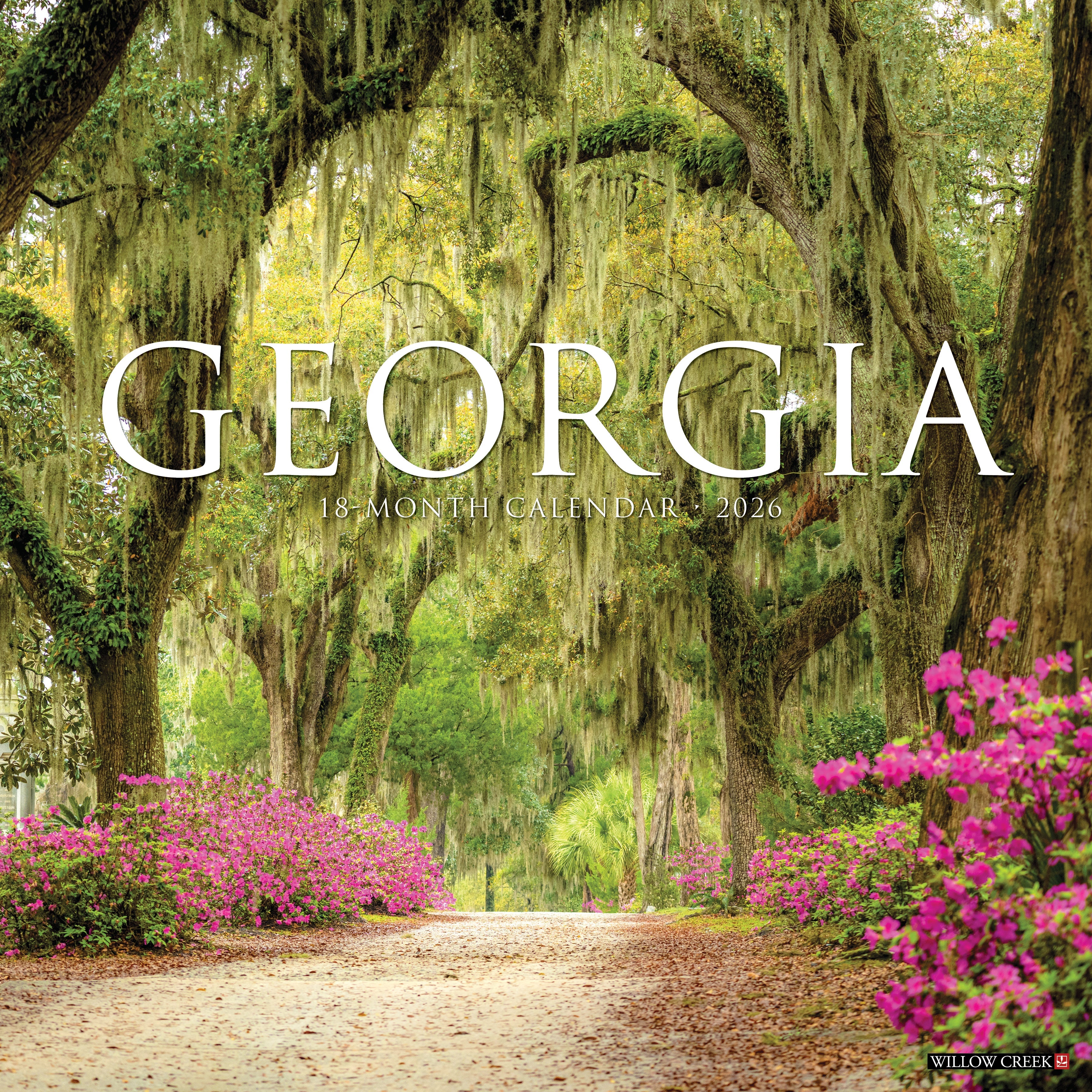 2026 Georgia - Square Wall Calendar