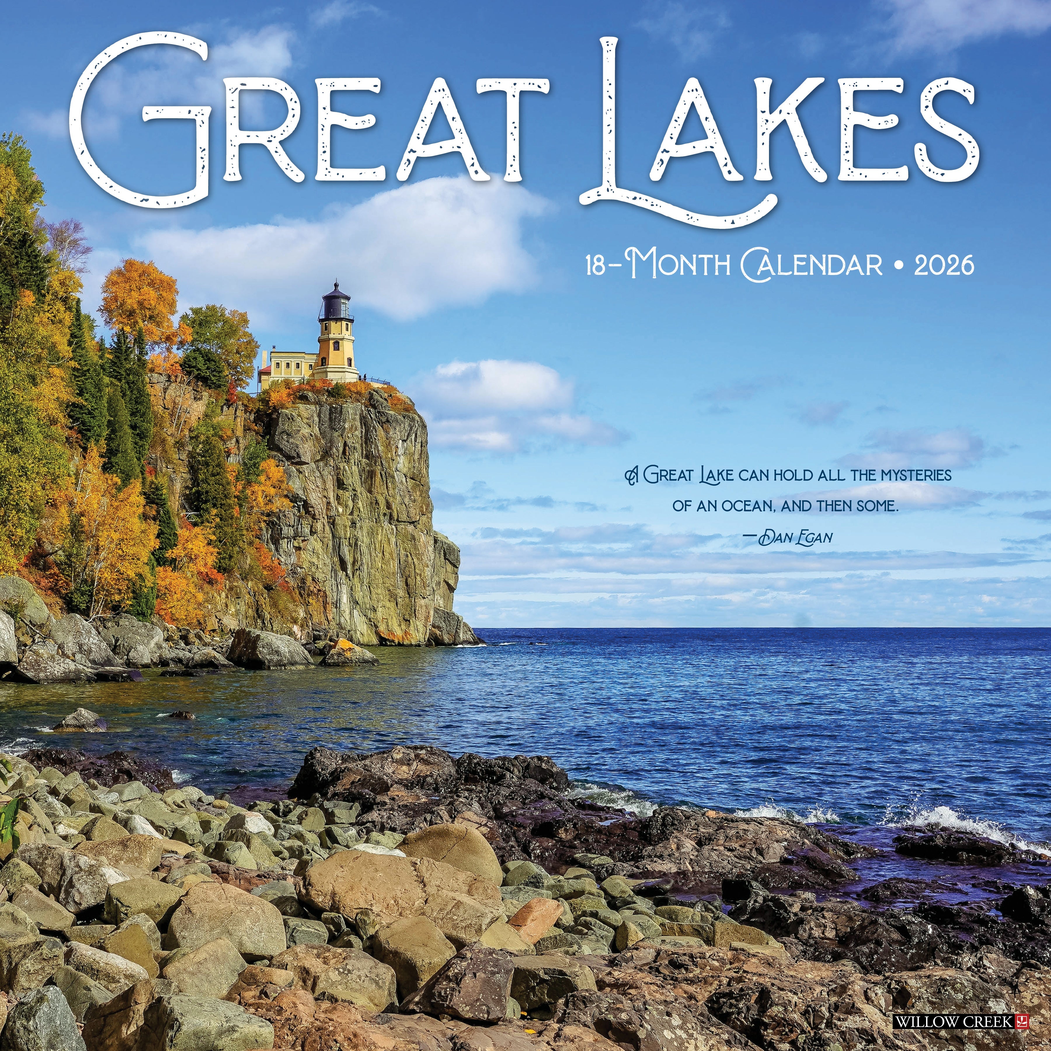 2026 Great Lakes - Square Wall Calendar