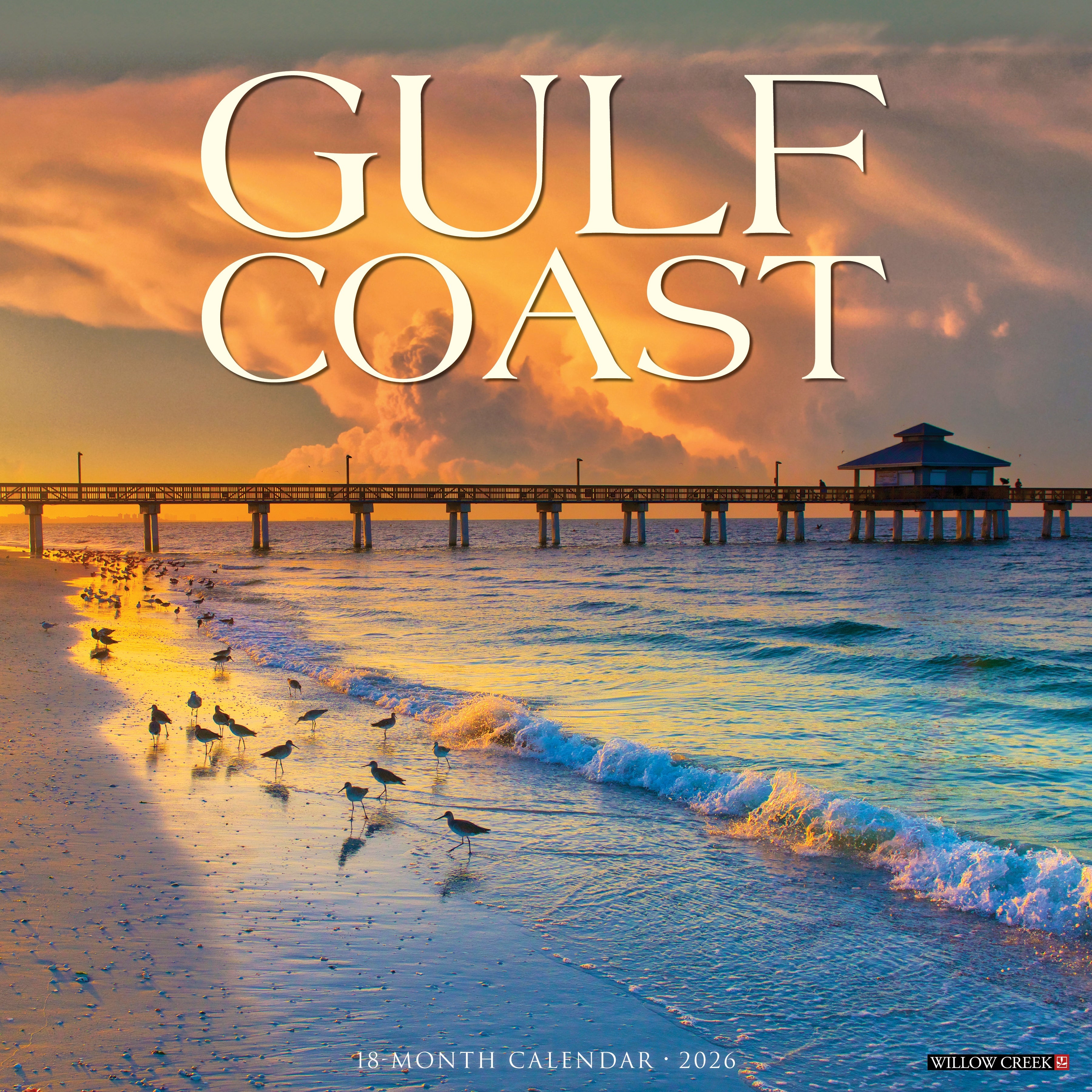 2026 Gulf Coast - Square Wall Calendar