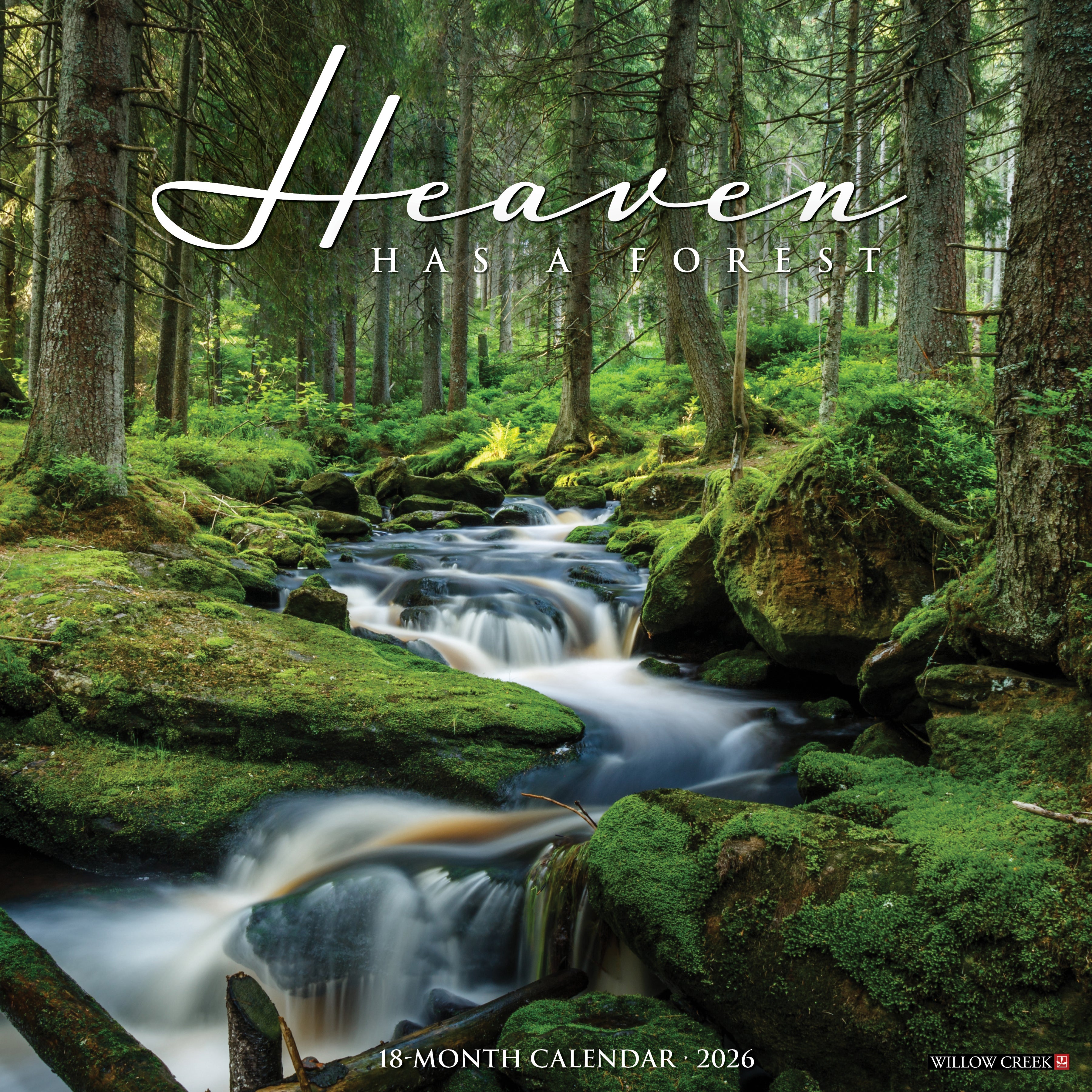 2026 Heaven Has a Forest - Square Wall Calendar
