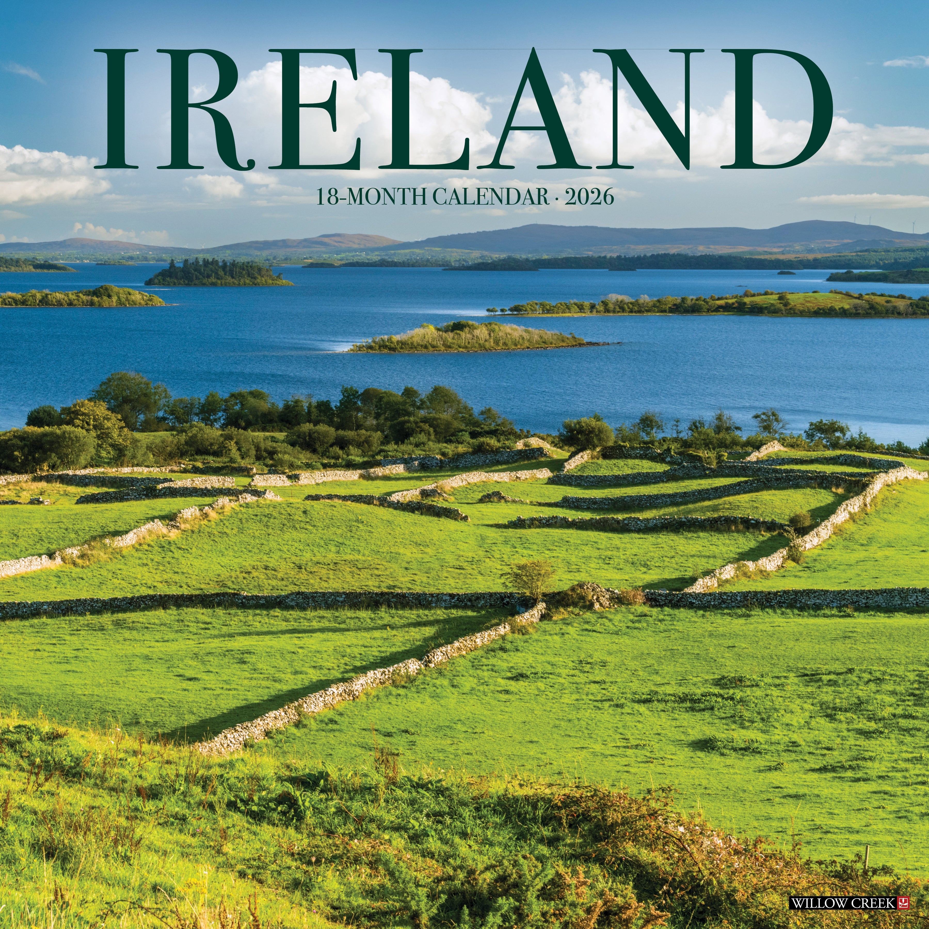 2026 Ireland - Square Wall Calendar