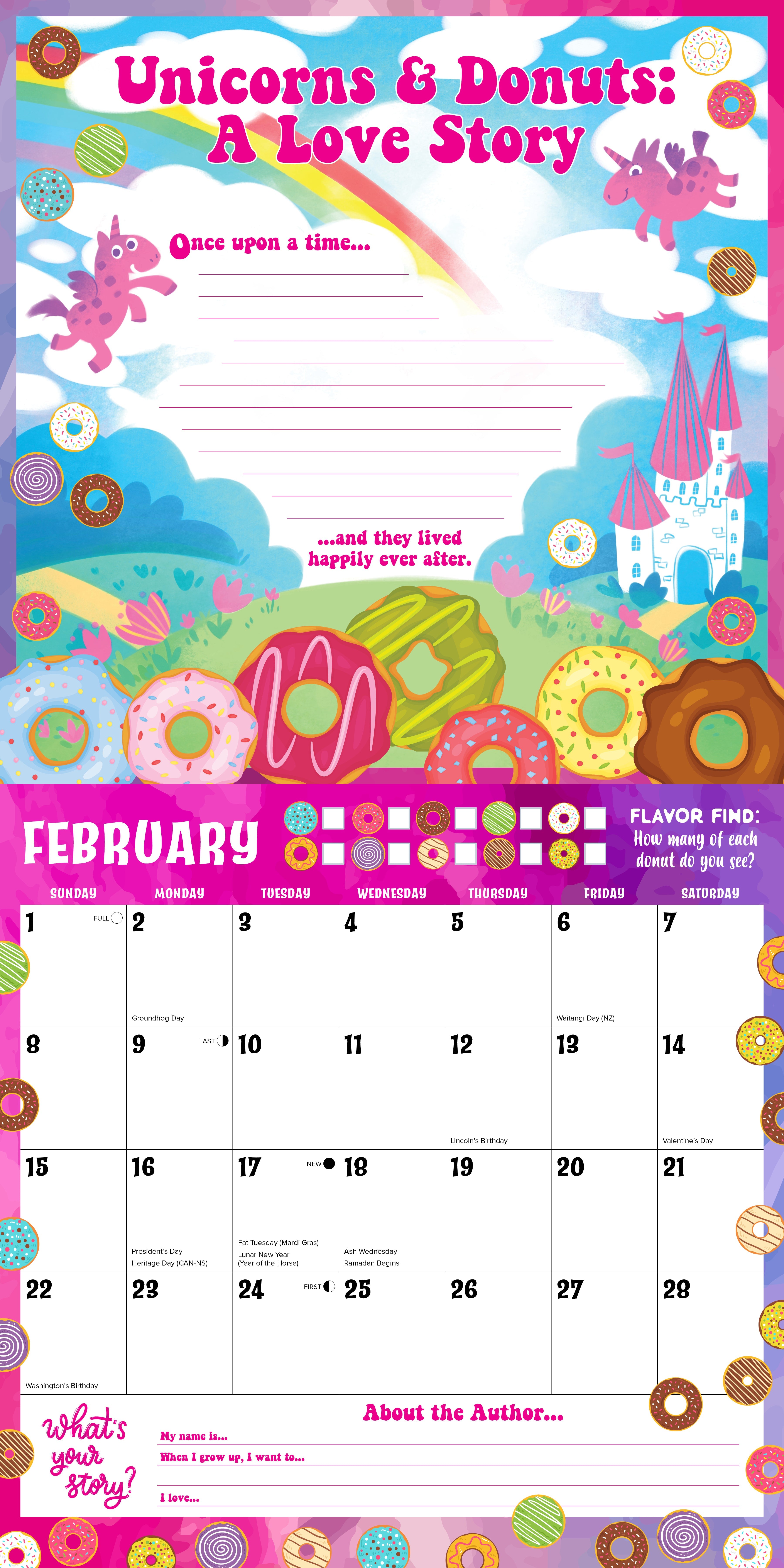 2026 Kids Plan It - Square Wall Calendar