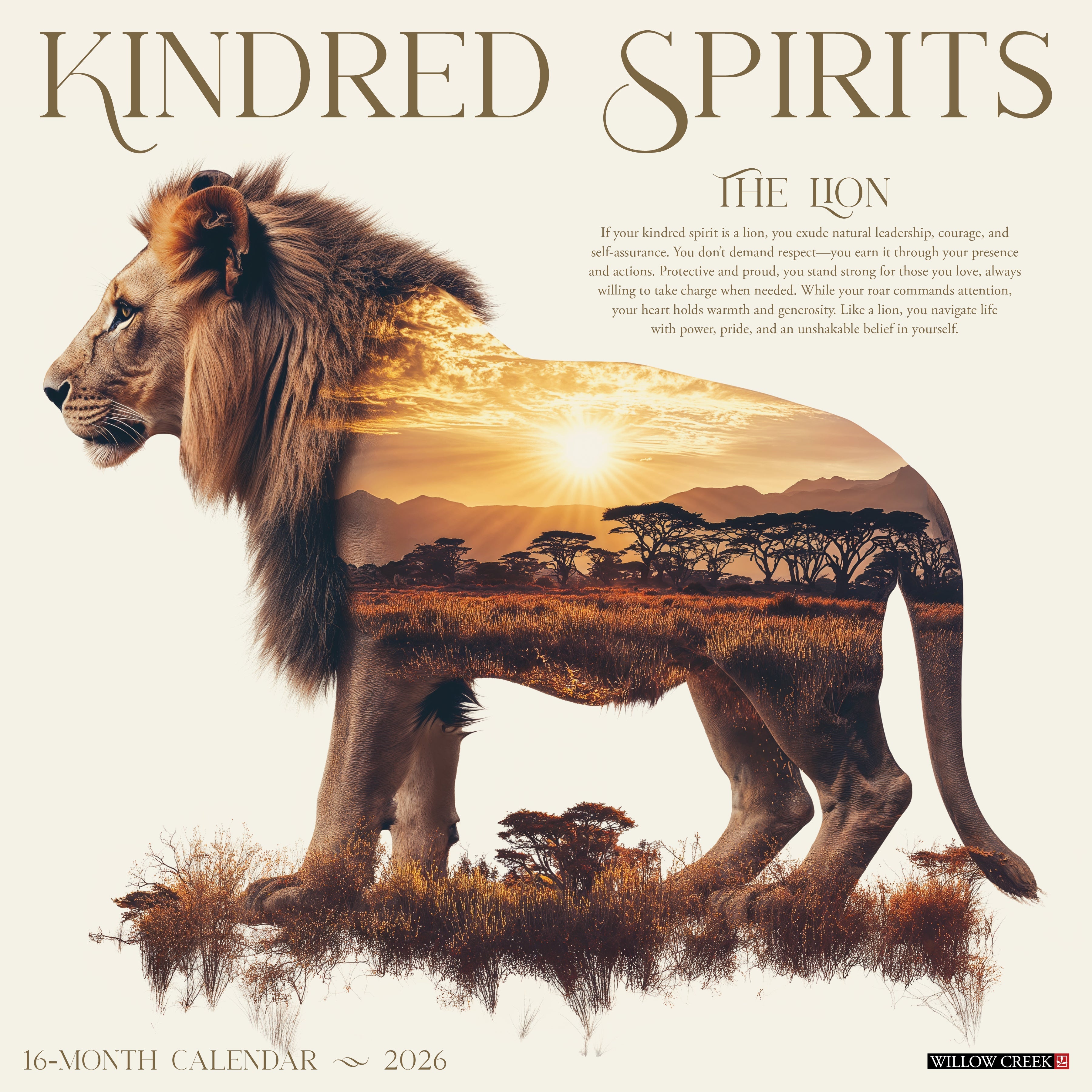 2026 Kindred Spirits - Square Wall Calendar