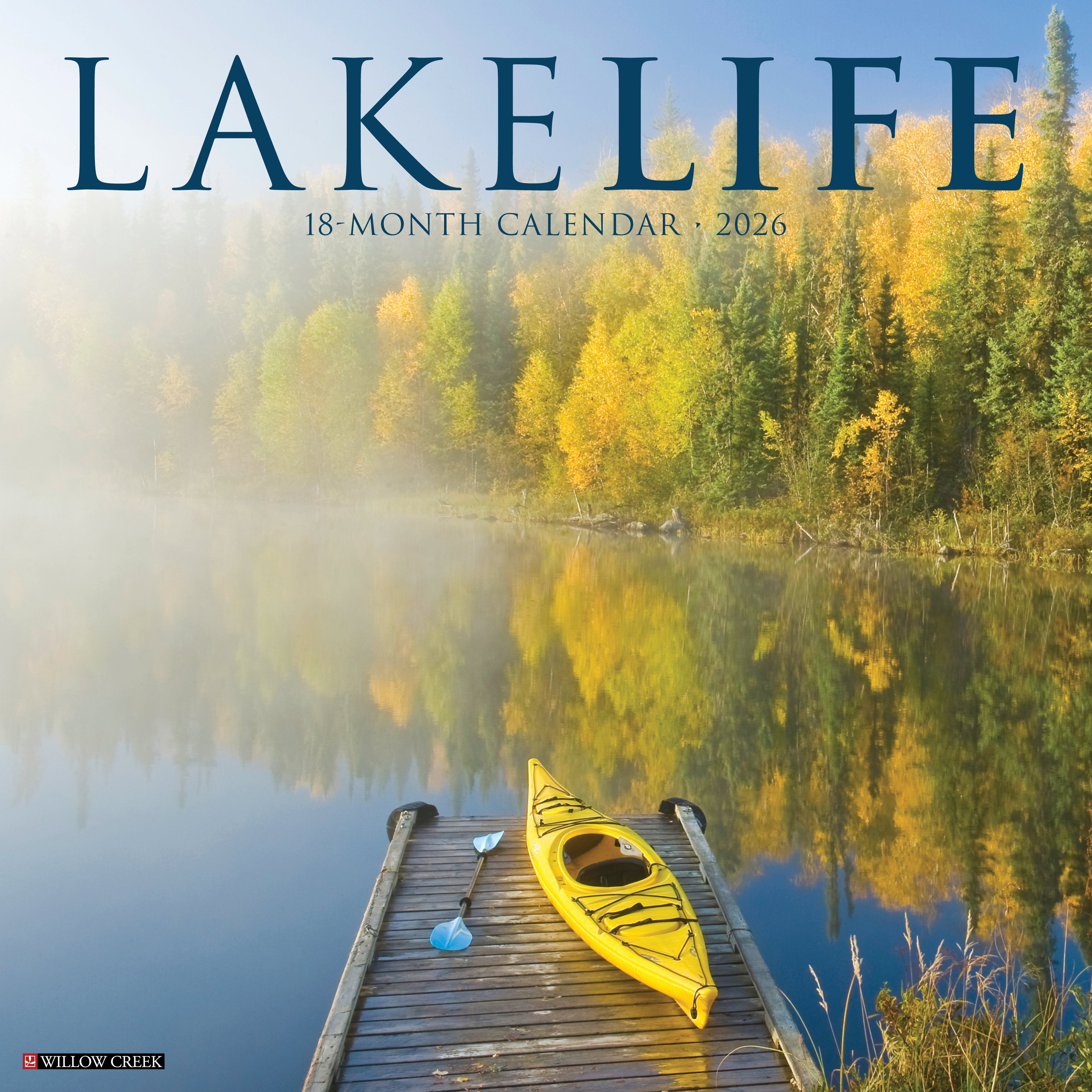 2026 LakeLife - Square Wall Calendar