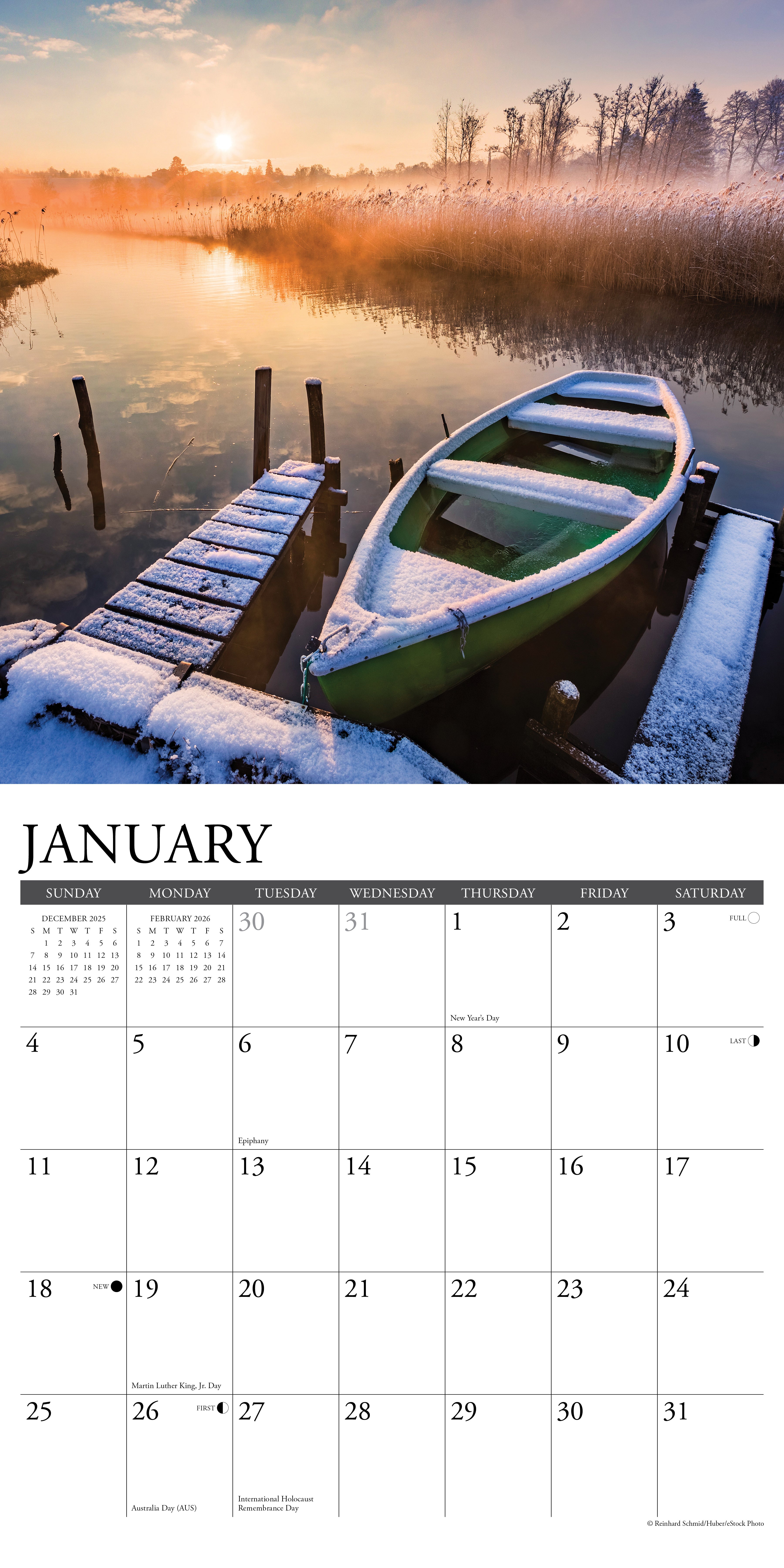 2026 LakeLife - Square Wall Calendar