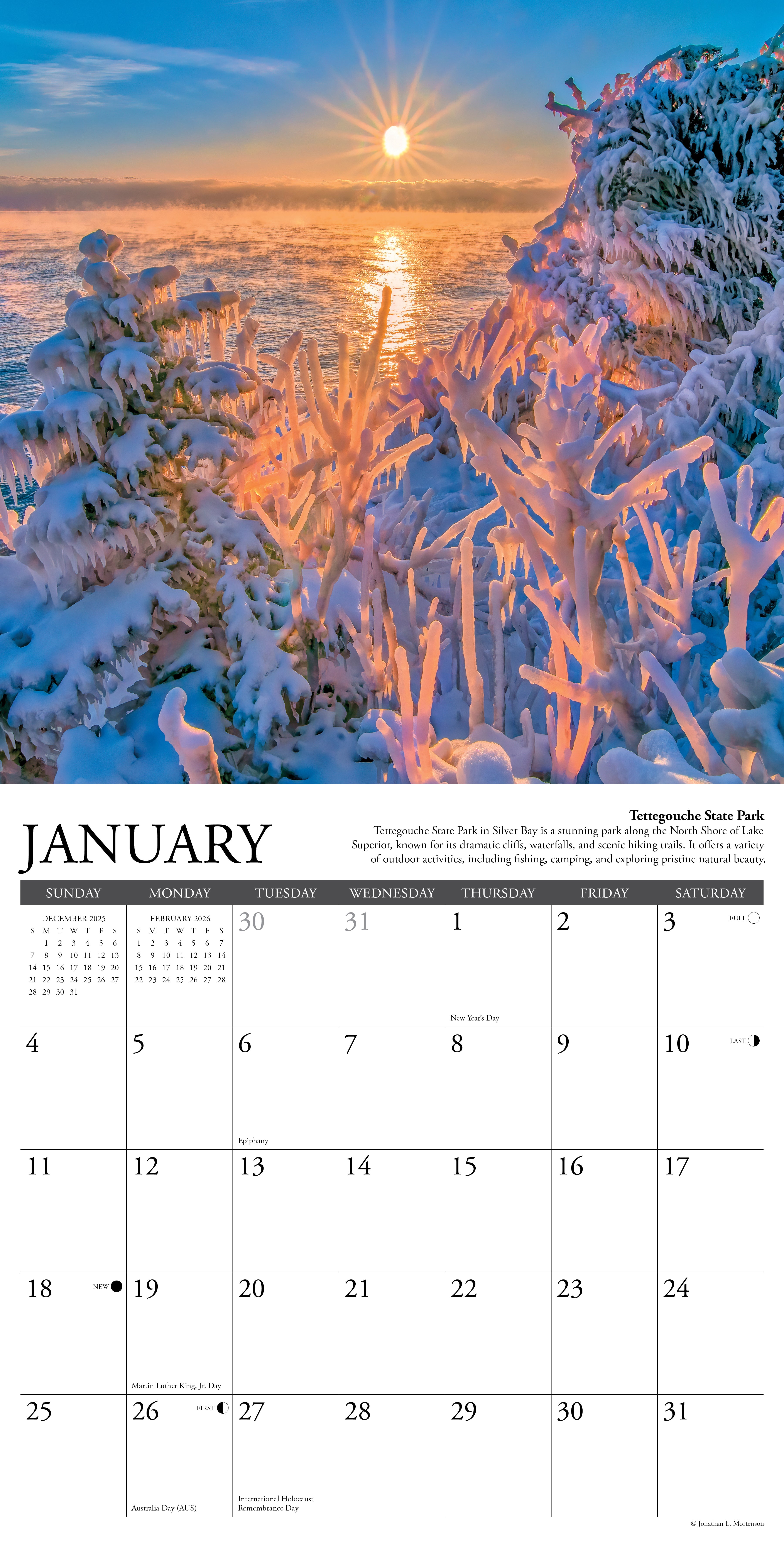 2026 Minnesota - Square Wall Calendar