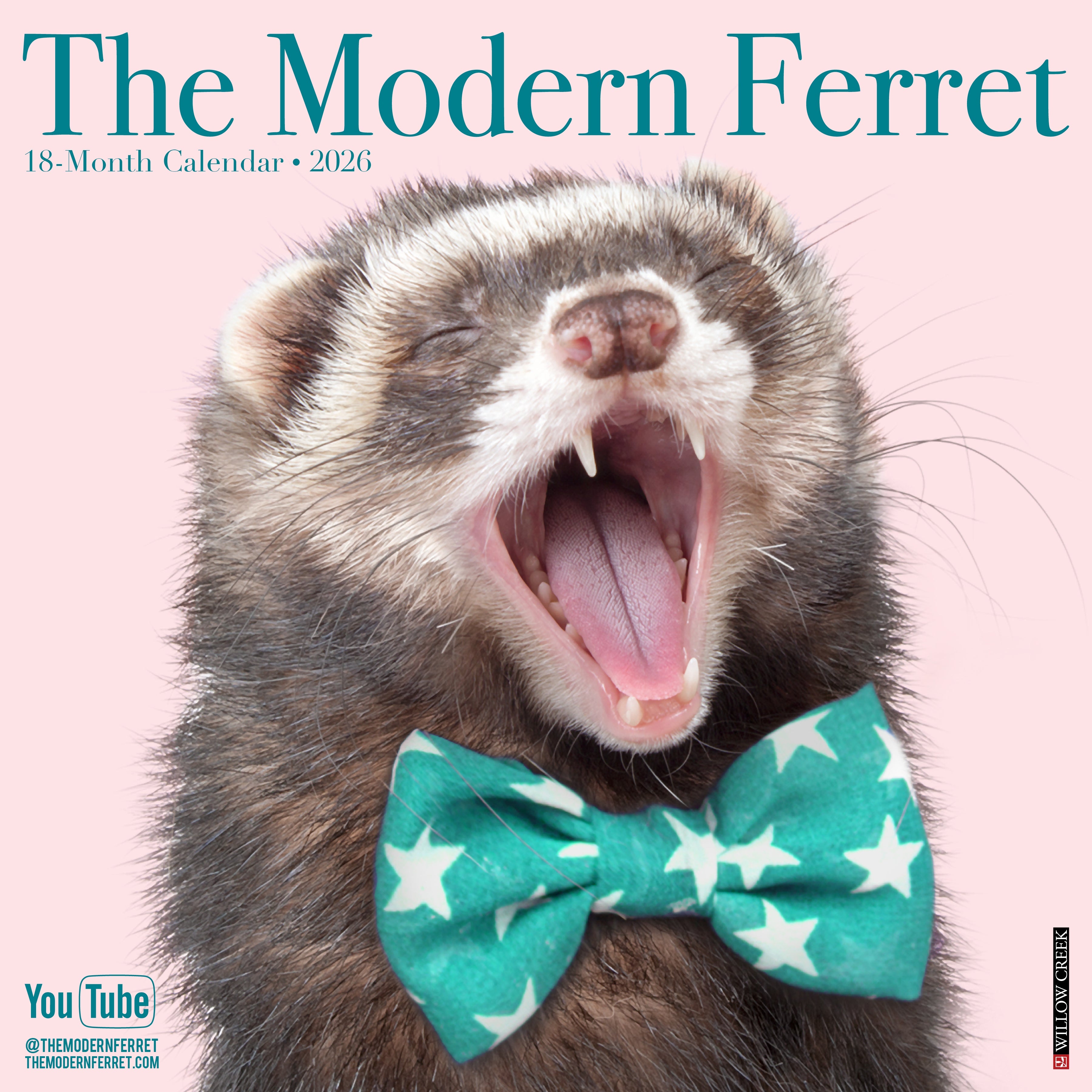 2026 The Modern Ferret - Square Wall Calendar