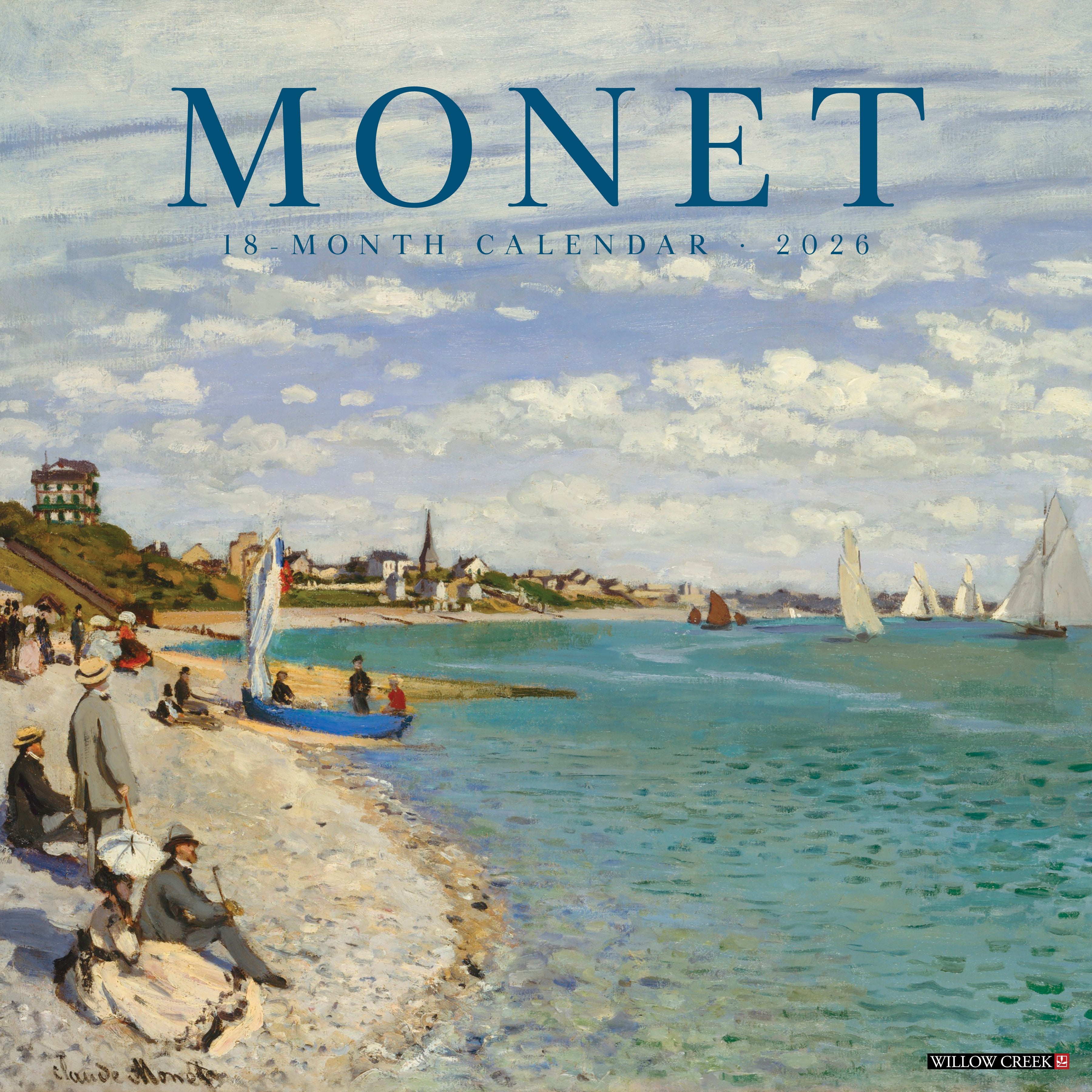 2026 Monet - Square Wall Calendar