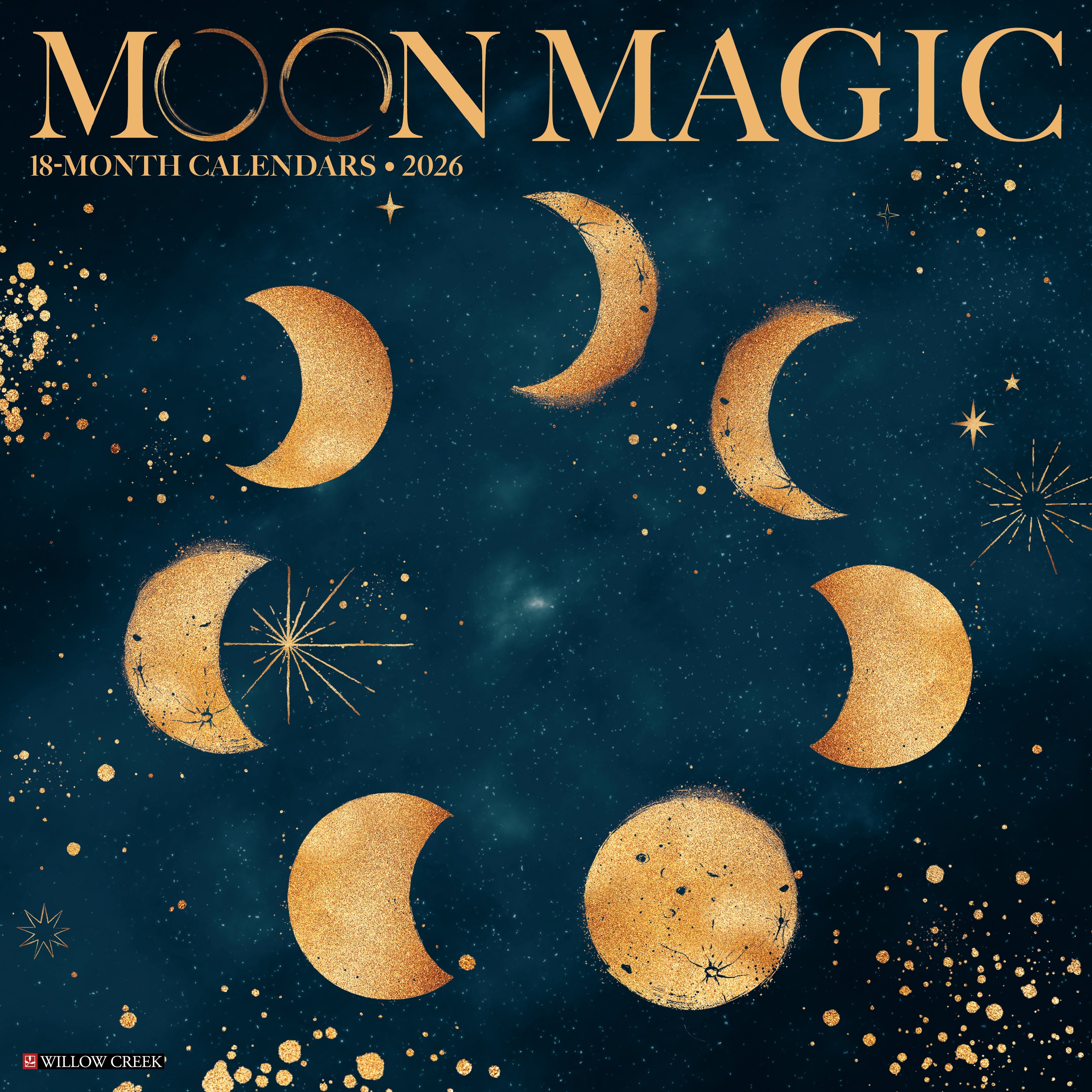 2026 Moon Magic - Square Wall Calendar
