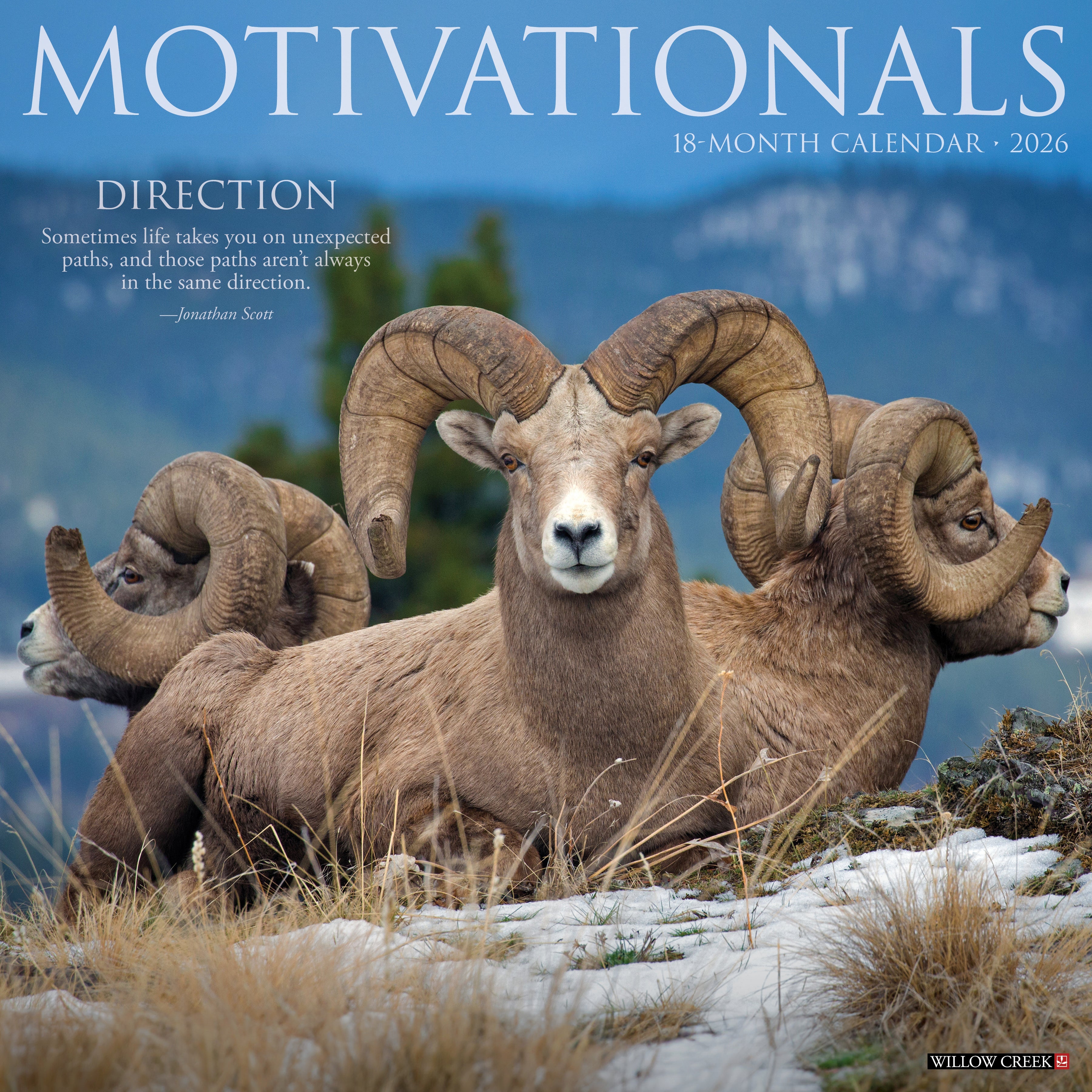 2026 Motivationals - Square Wall Calendar