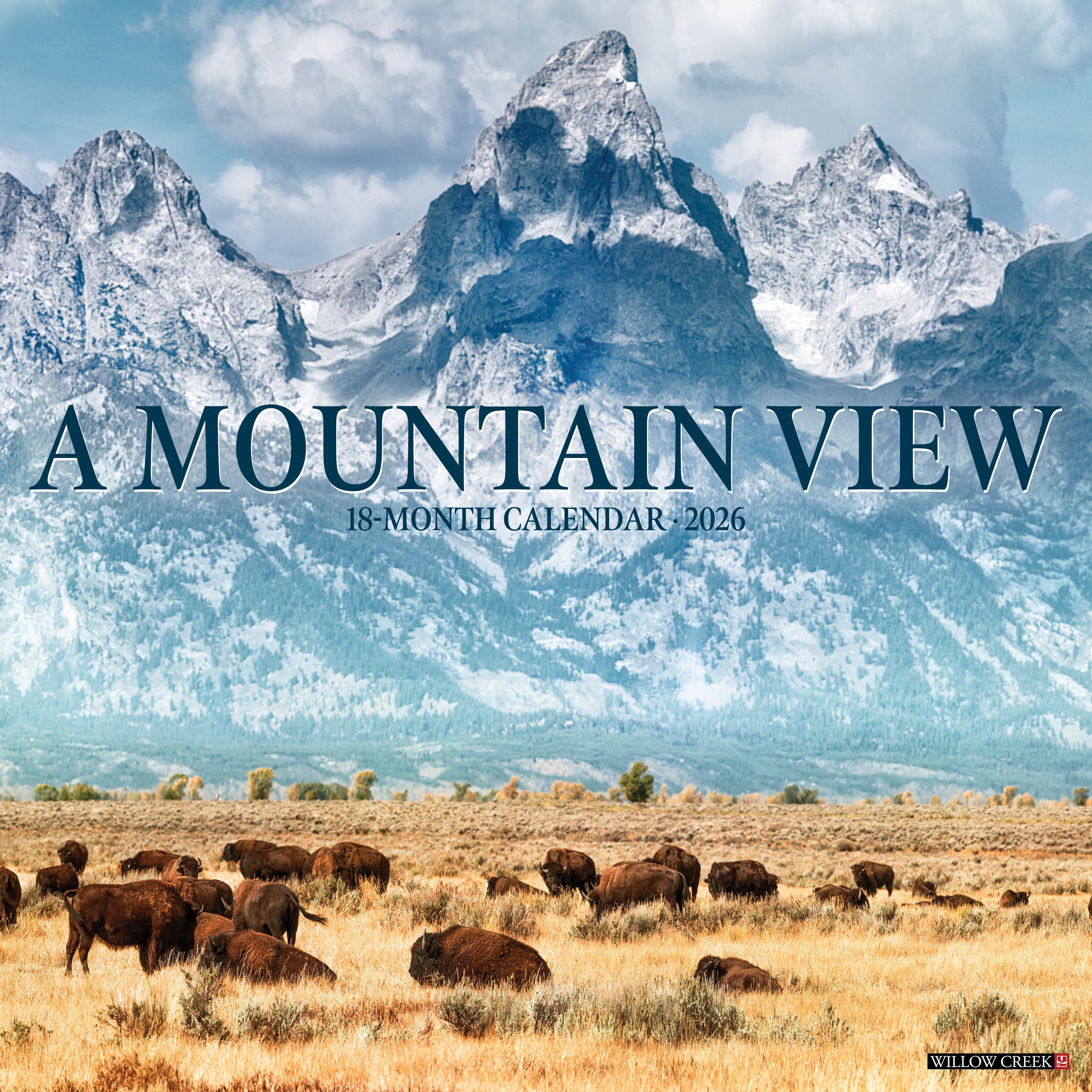2026 Mountain View - Square Wall Calendar
