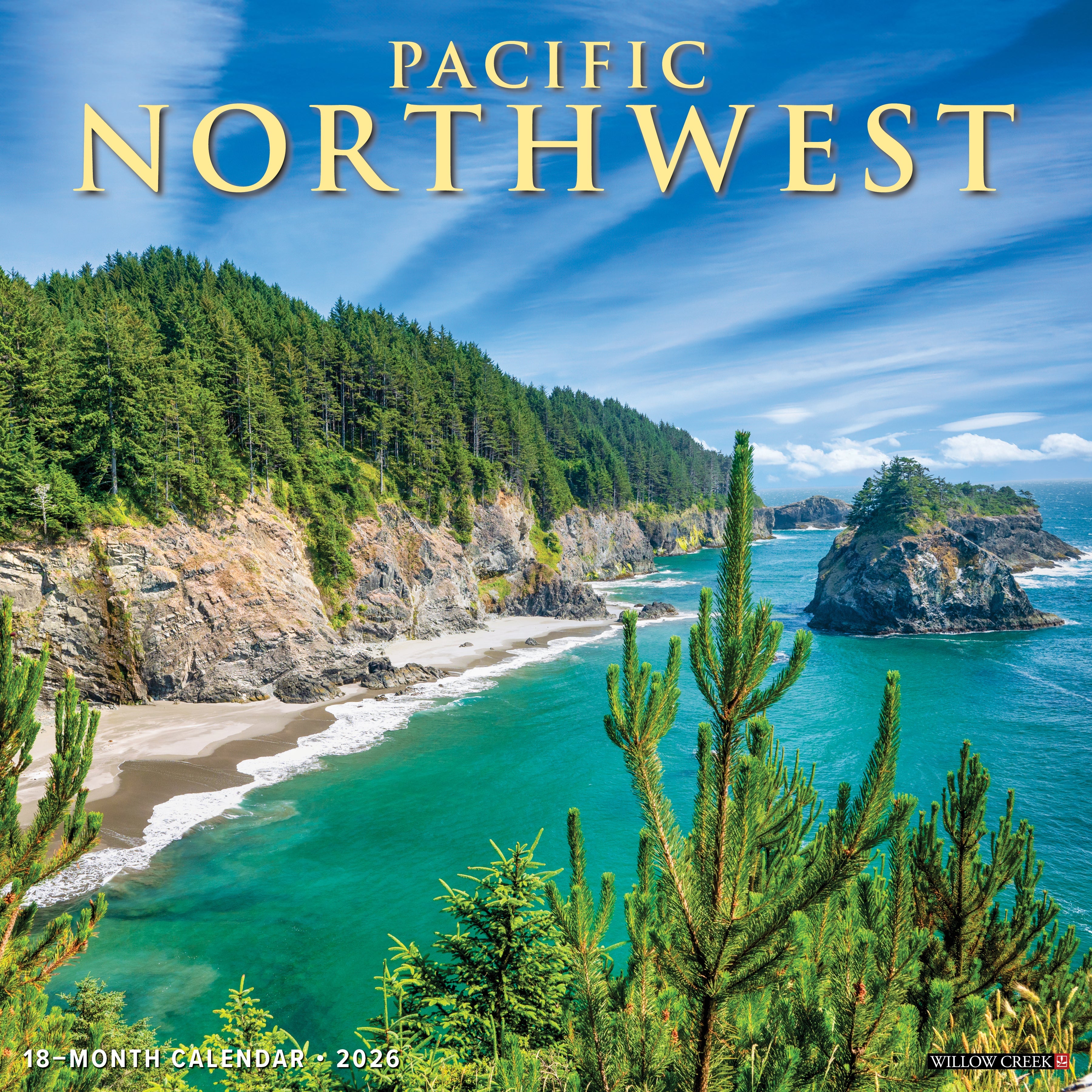 2026 Pacific Northwest - Square Wall Calendar