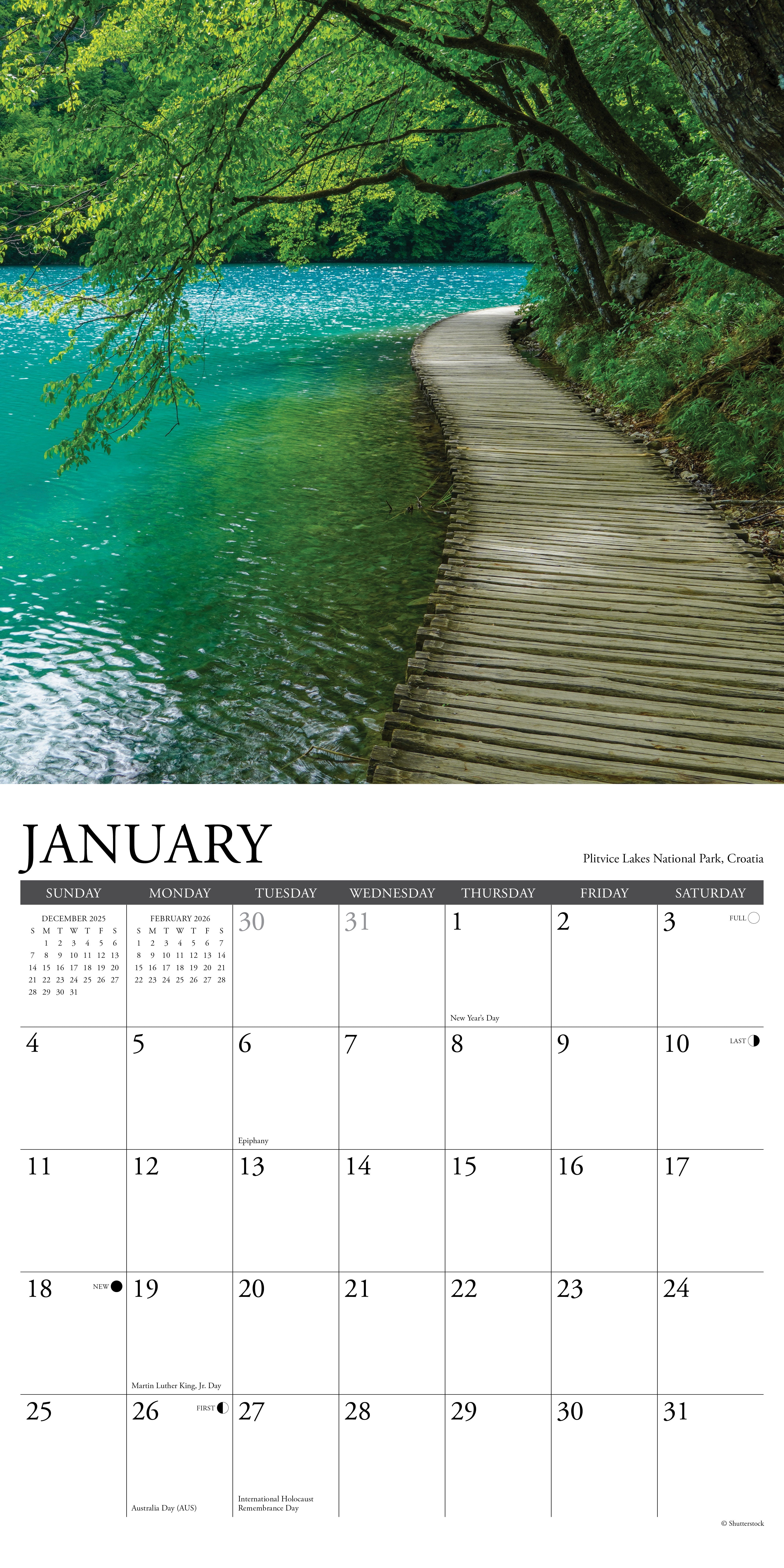 2026 Pathways - Square Wall Calendar