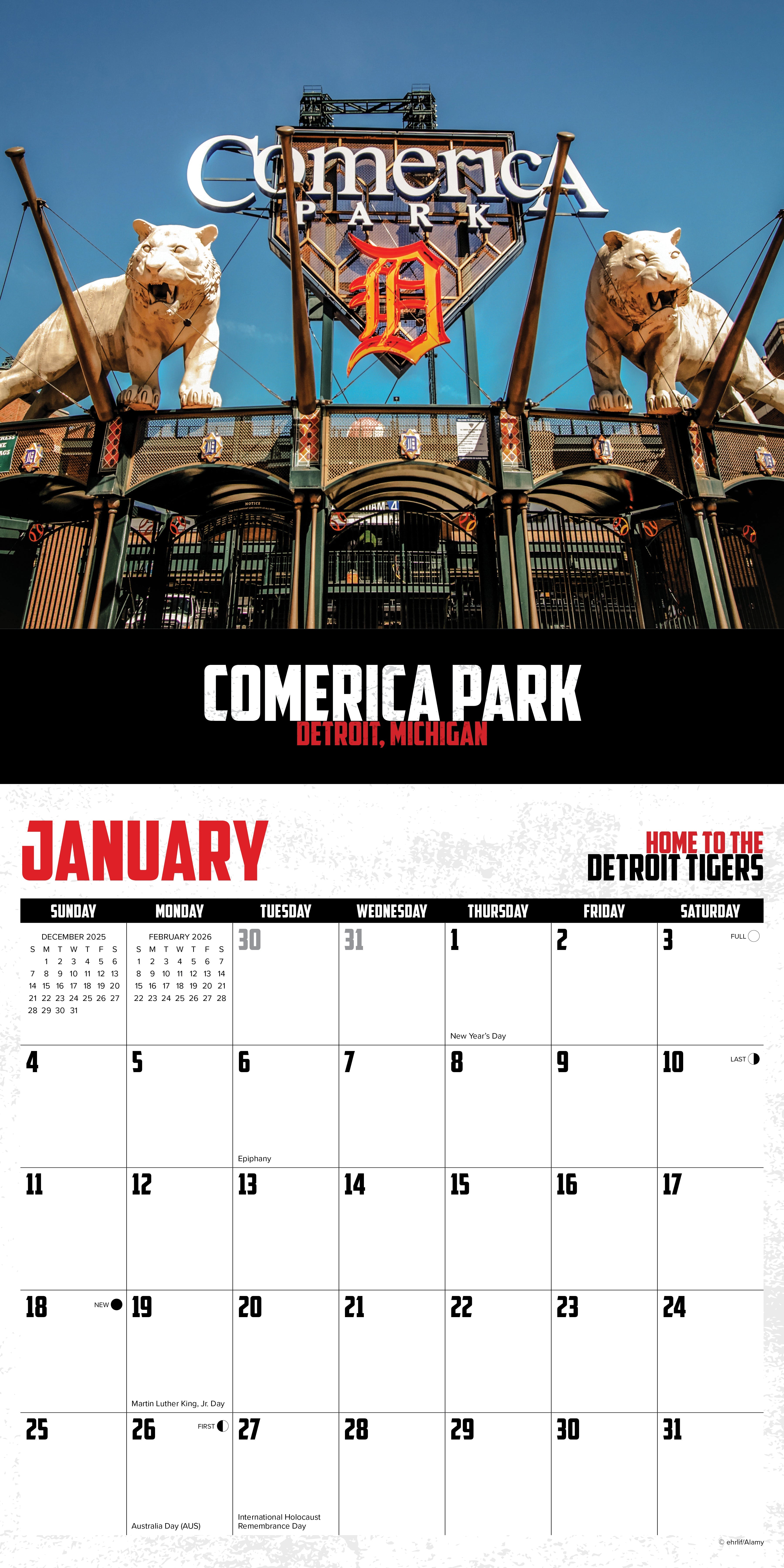 2026 Play Ball - Square Wall Calendar