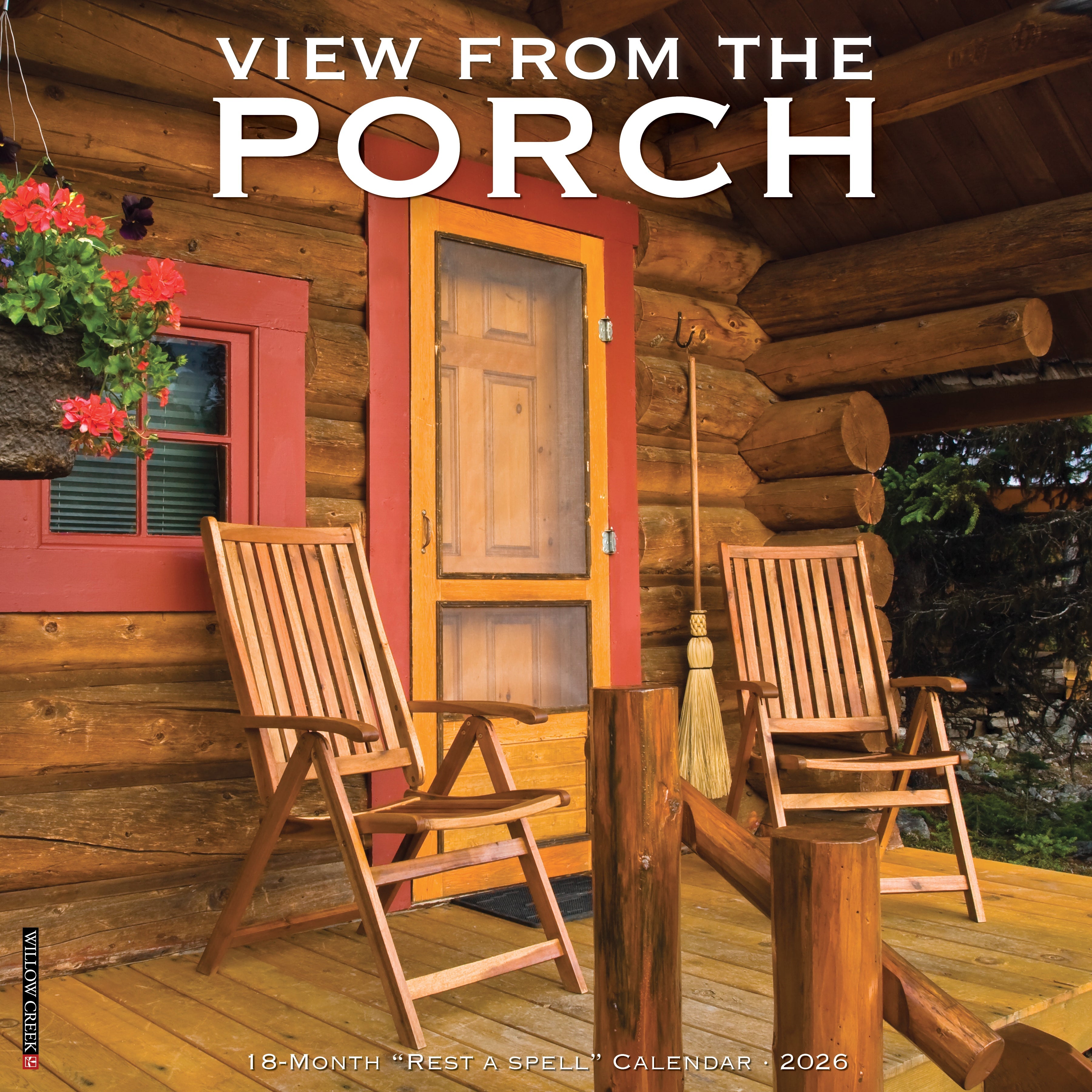 2026 Porch View - Square Wall Calendar