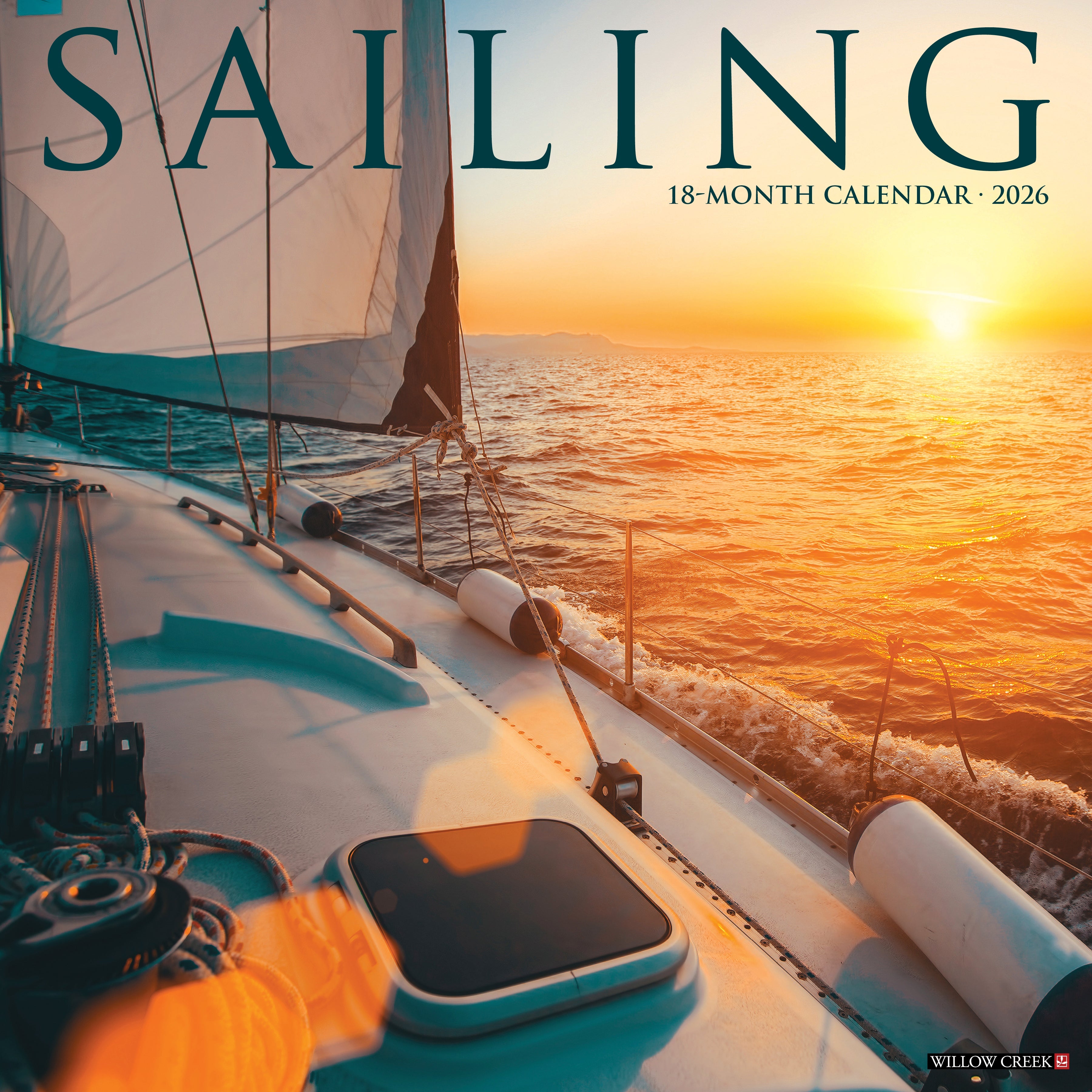 2026 Sailing - Square Wall Calendar