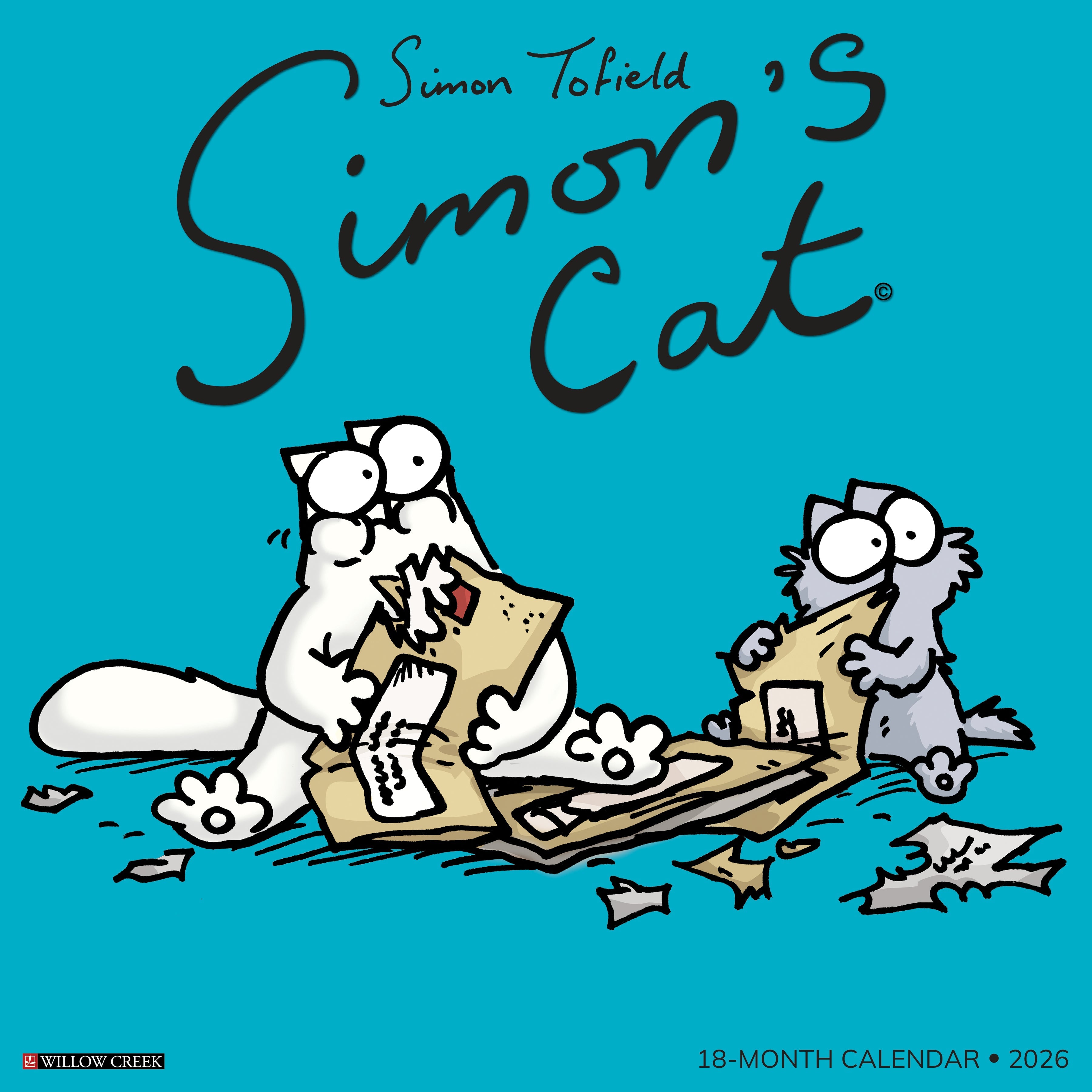 2026 Simon's Cat - Square Wall Calendar