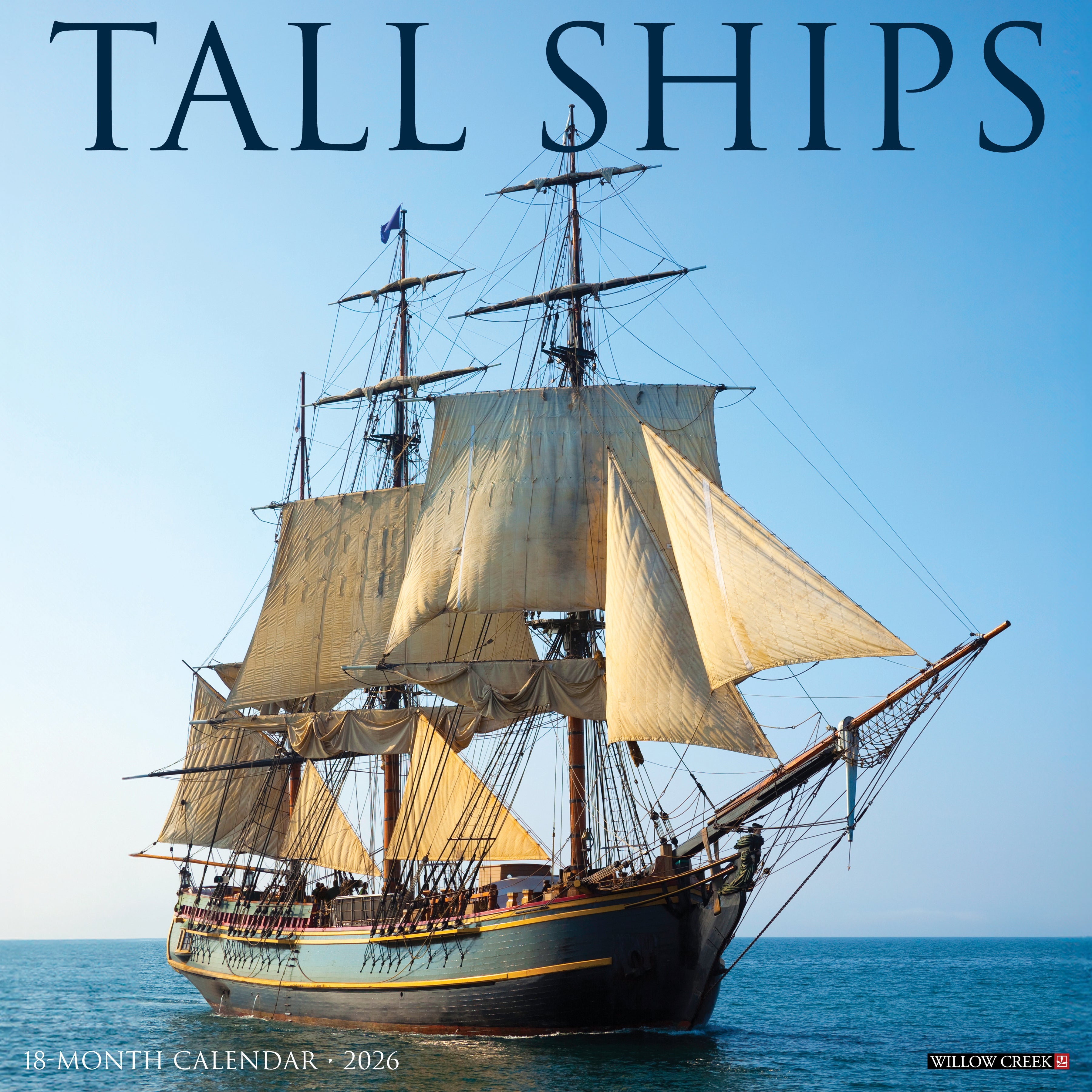 2026 Tall Ships - Square Wall Calendar