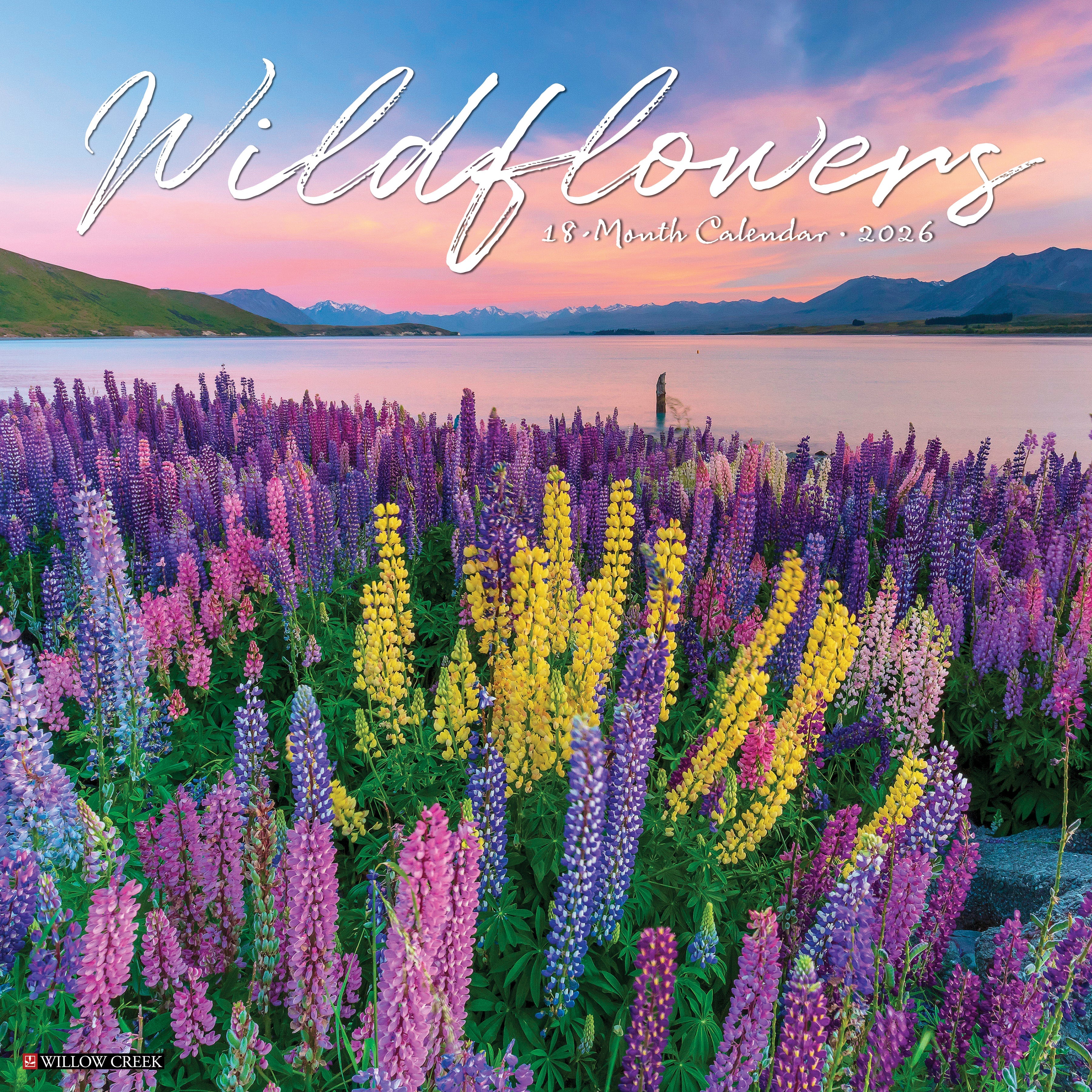 2026 Wildflowers - Square Wall Calendar