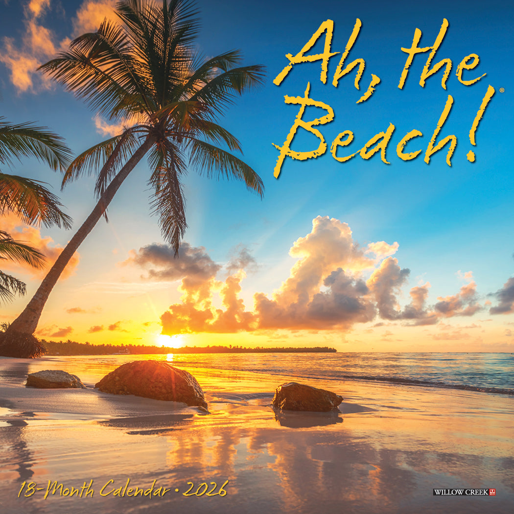2026 Ah, the Beach! - Mini Wall Calendar