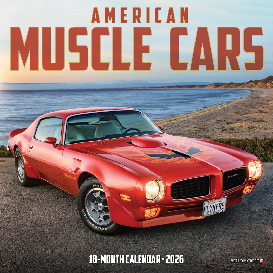 2026 American Muscle Cars - Mini Wall Calendar
