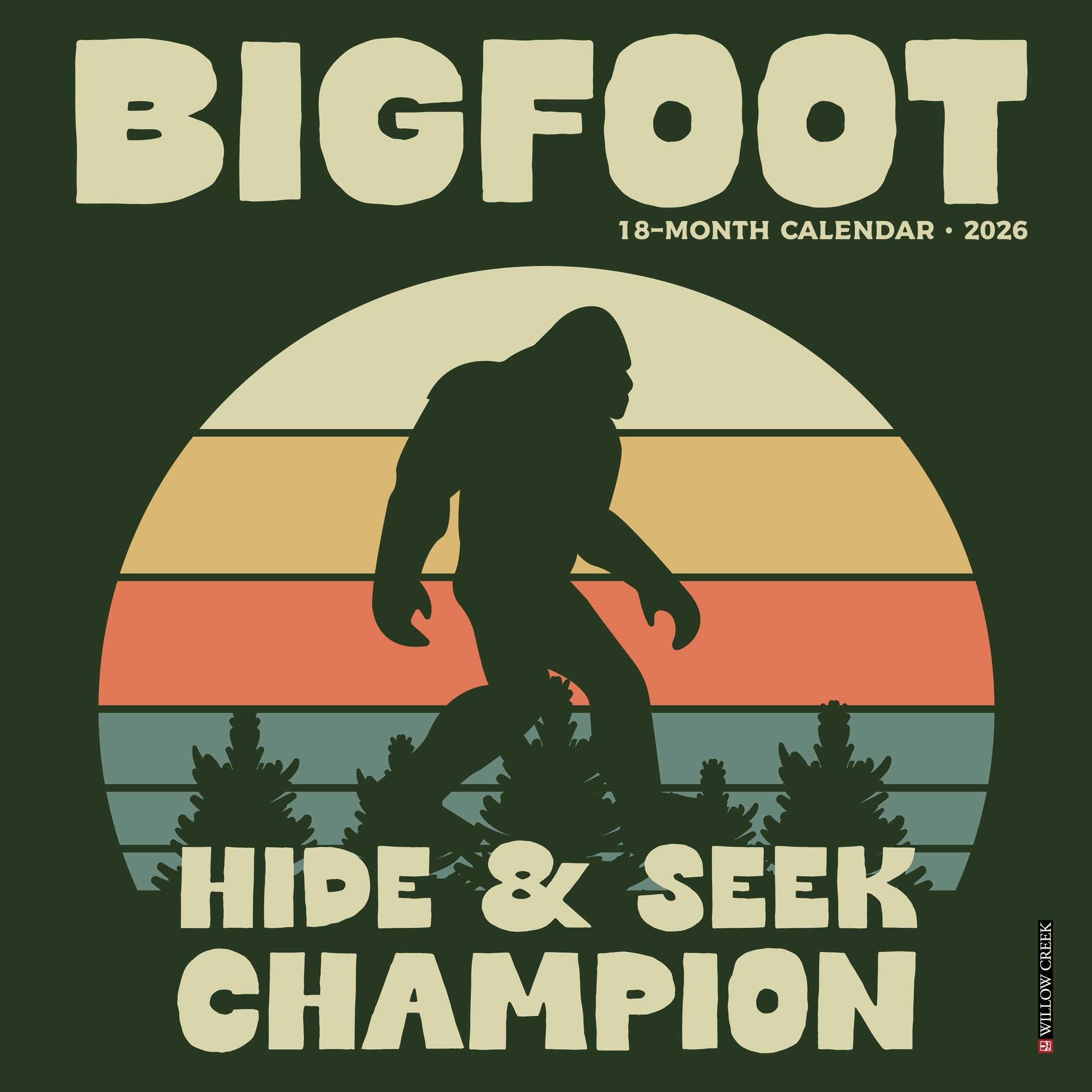 2026 Bigfoot - Mini Wall Calendar