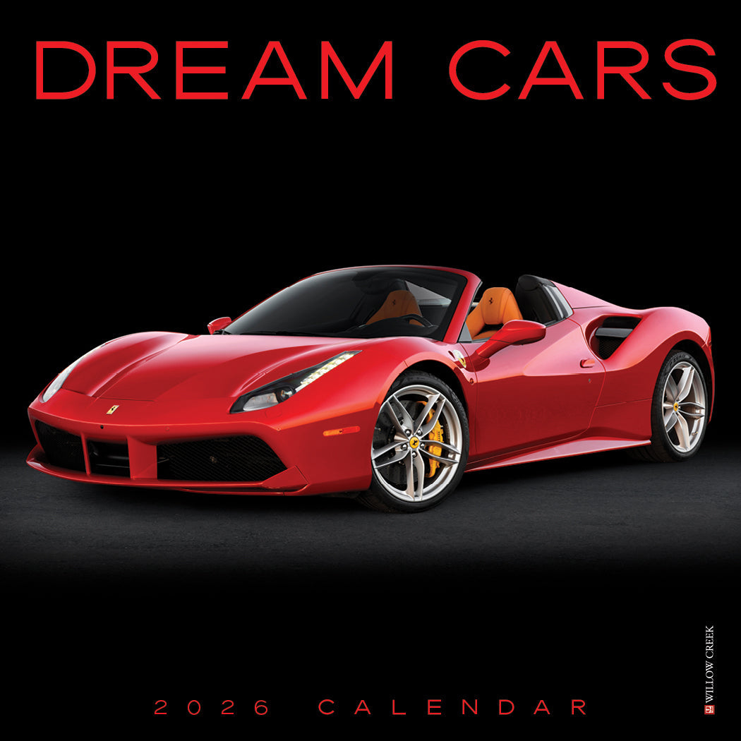 2026 Dream Cars - Mini Wall Calendar