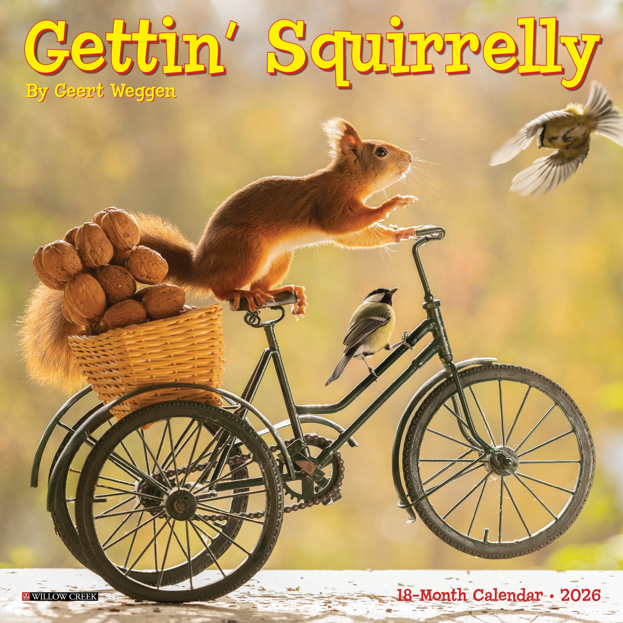 2026 Gettin' Squirrelly - Mini Wall Calendar