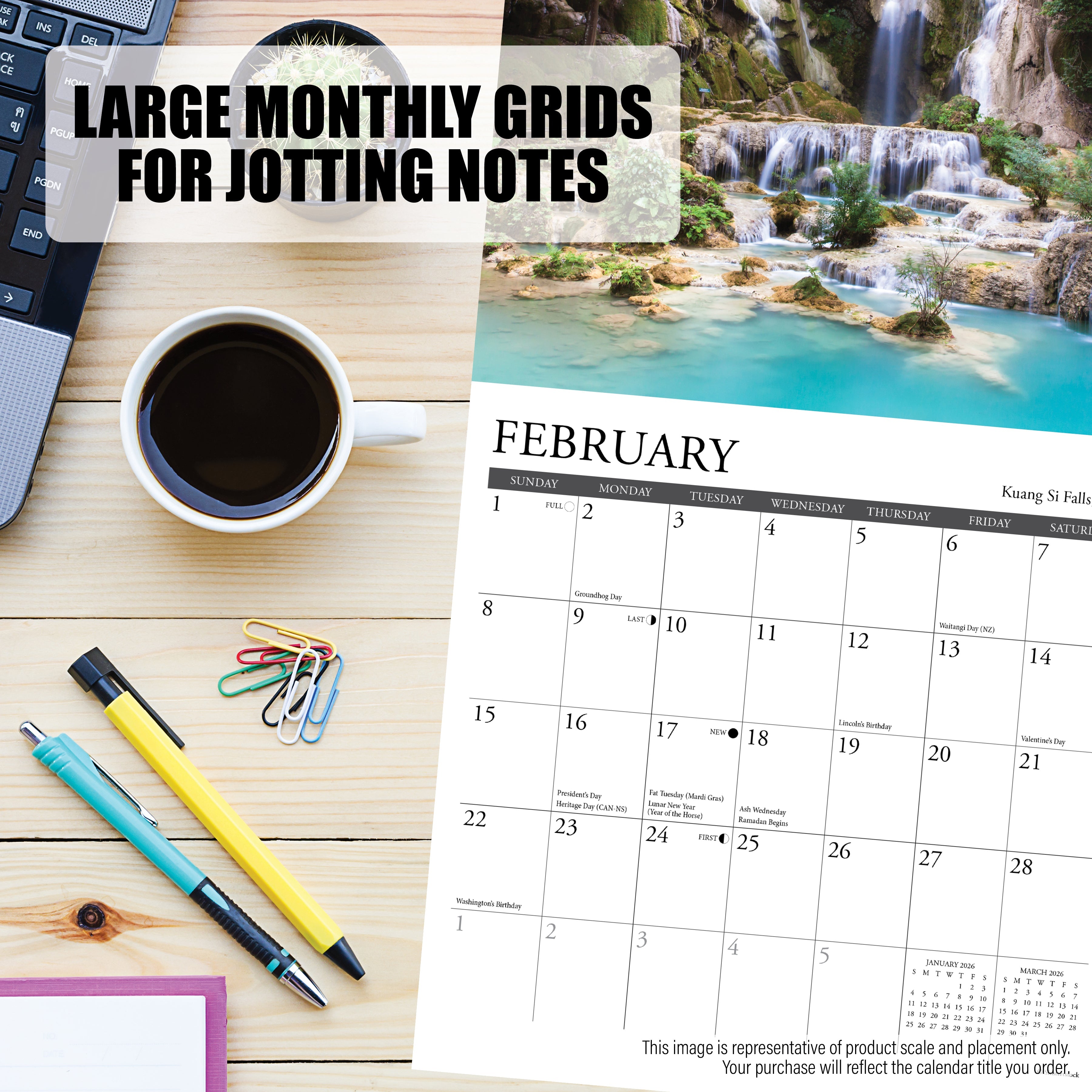 2026 Inspirations - Mini Wall Calendar