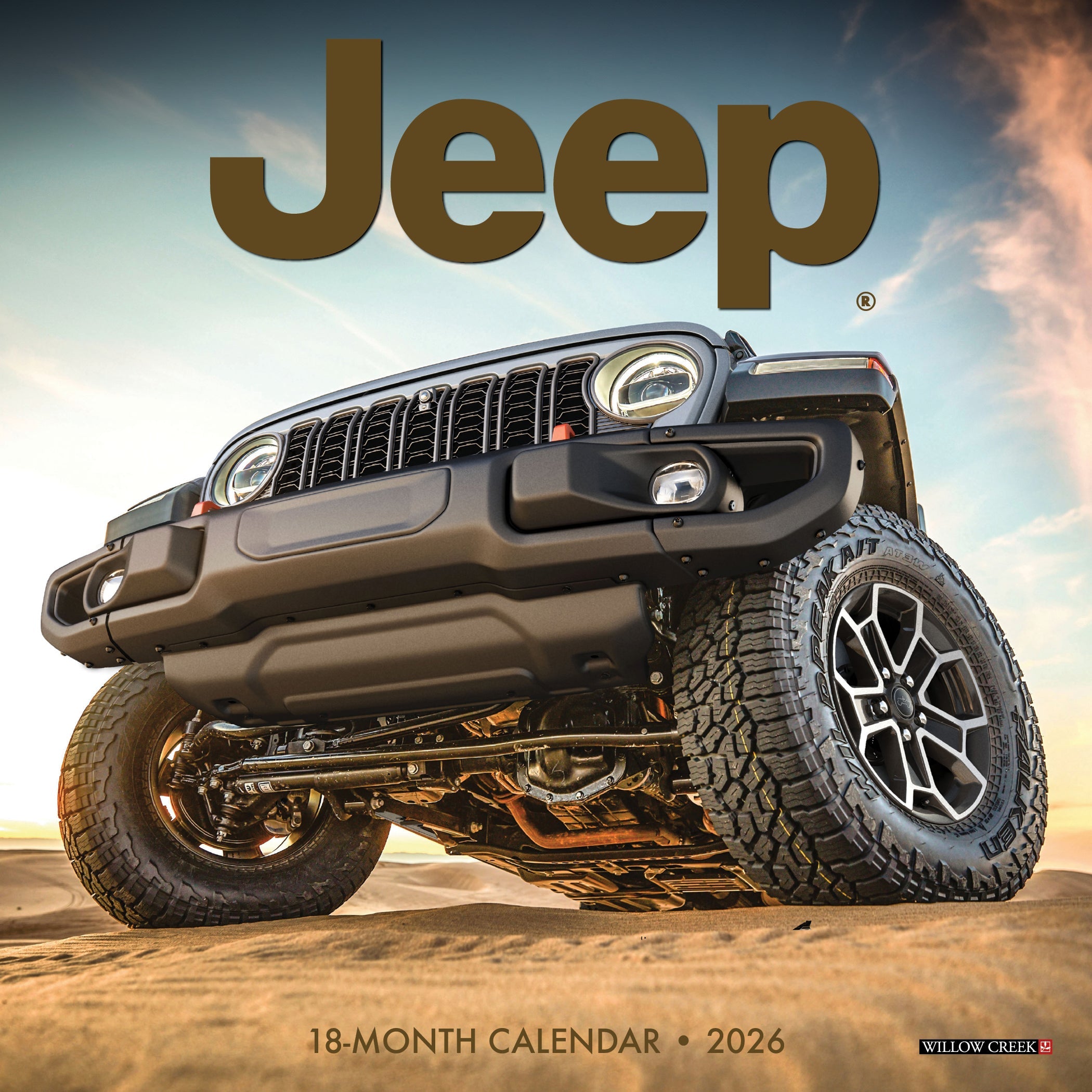 2026 Jeep - Mini Wall Calendar