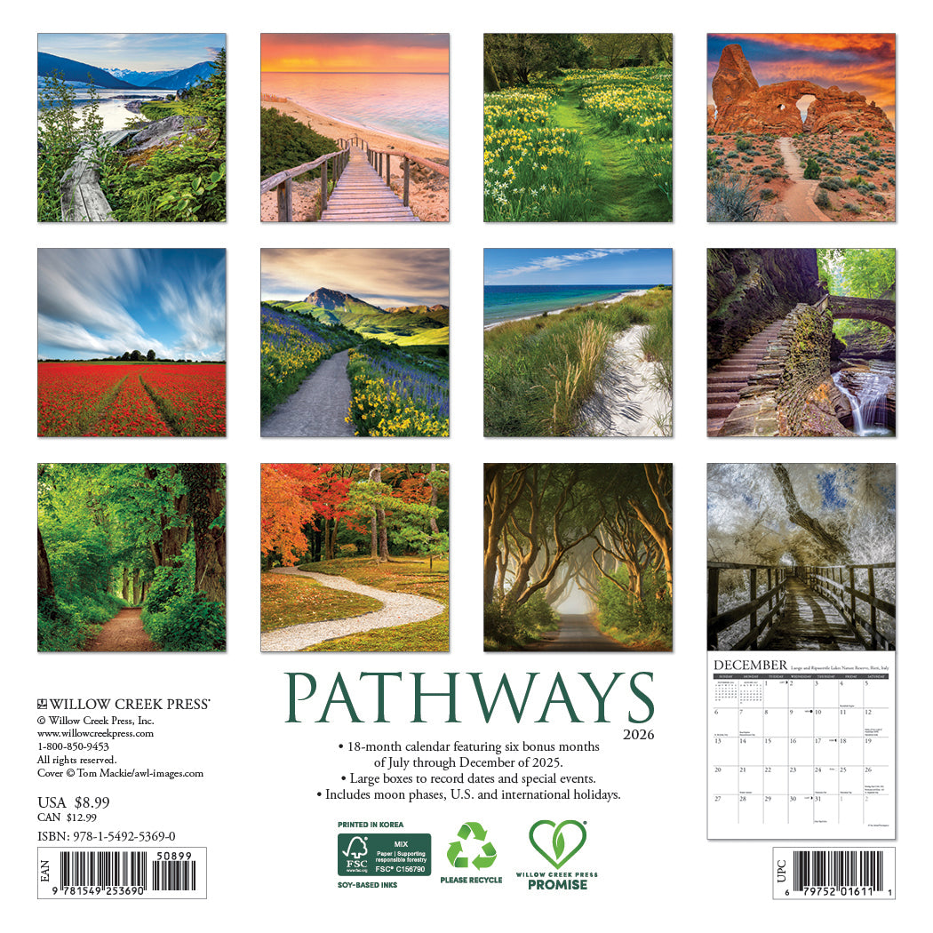 2026 Pathways - Mini Wall Calendar