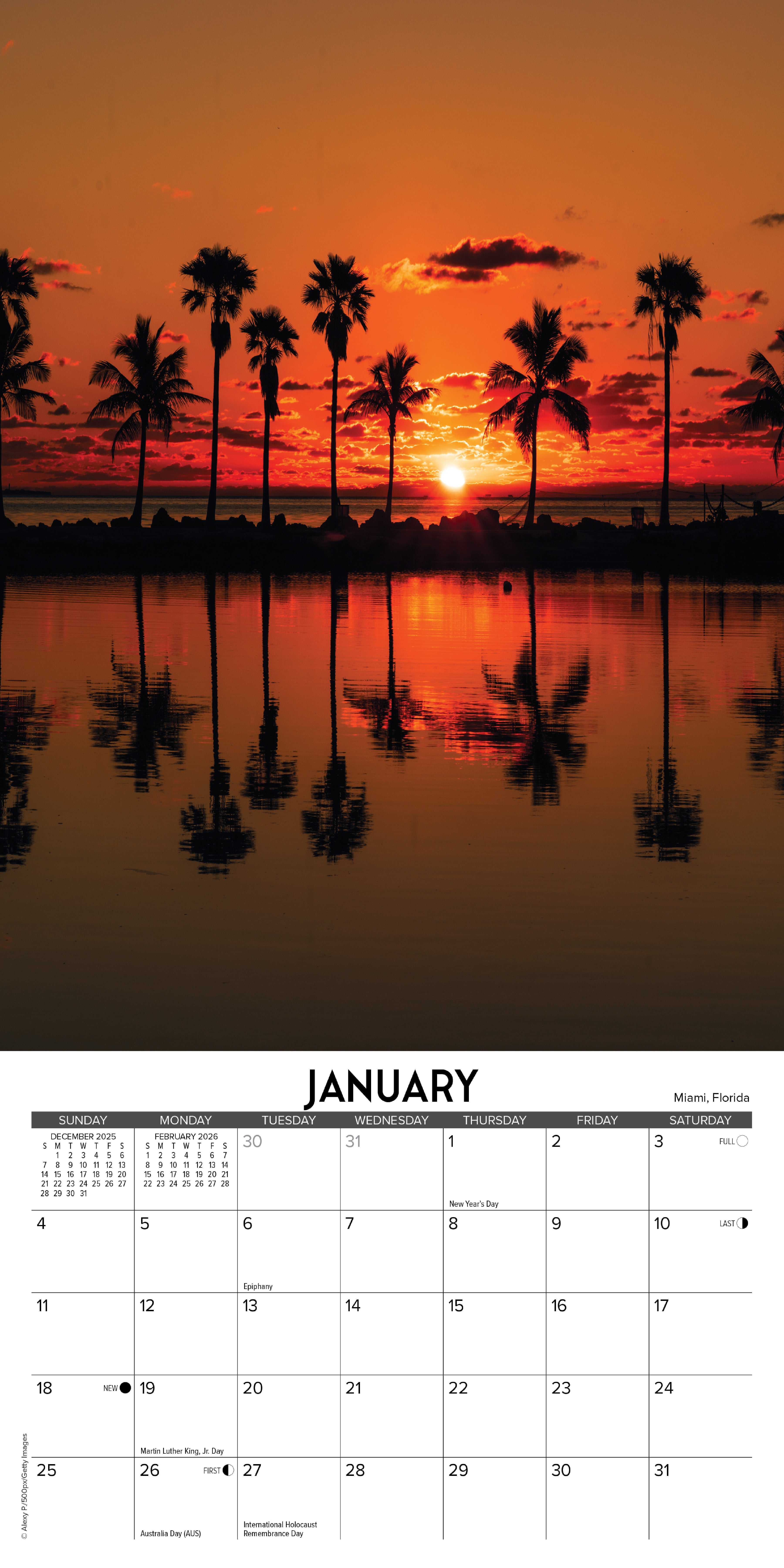 2026 Scenic America - Mini Wall Calendar