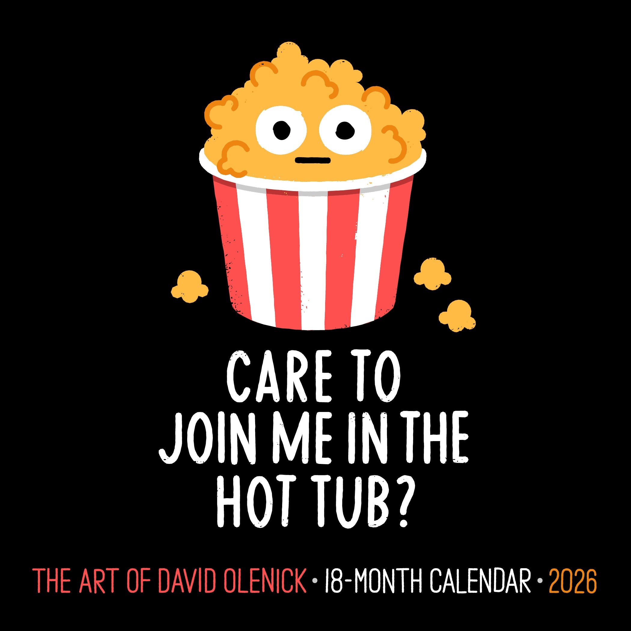 2026 The Art of David Olenick - Mini Wall Calendar