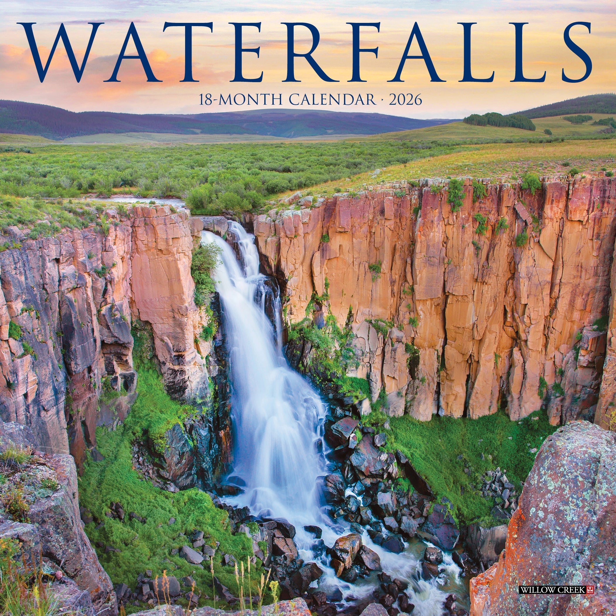 2026 Waterfalls - Mini Wall Calendar