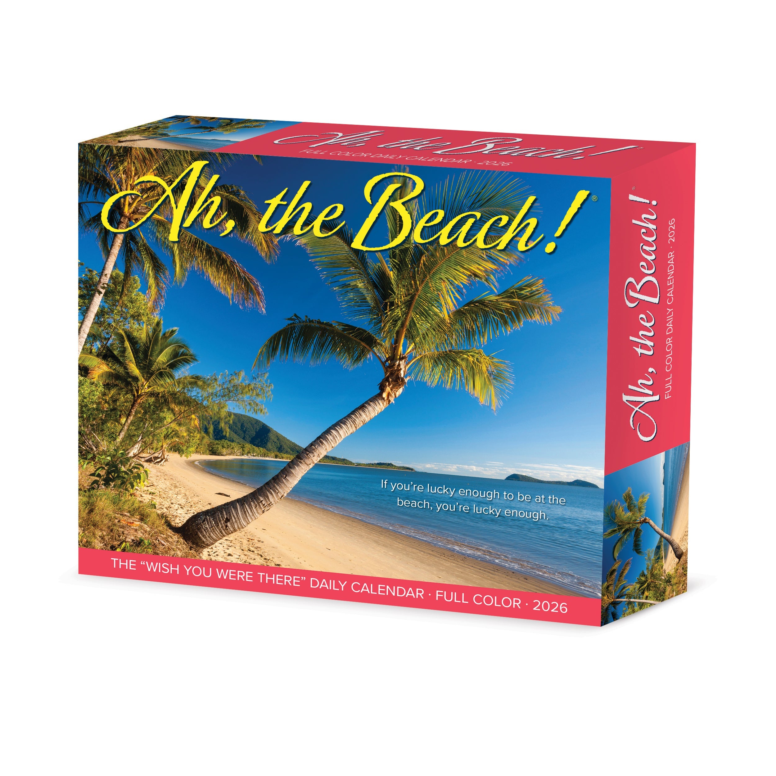 2026 Ah, The Beach! - Boxed Page-A-Day Calendar