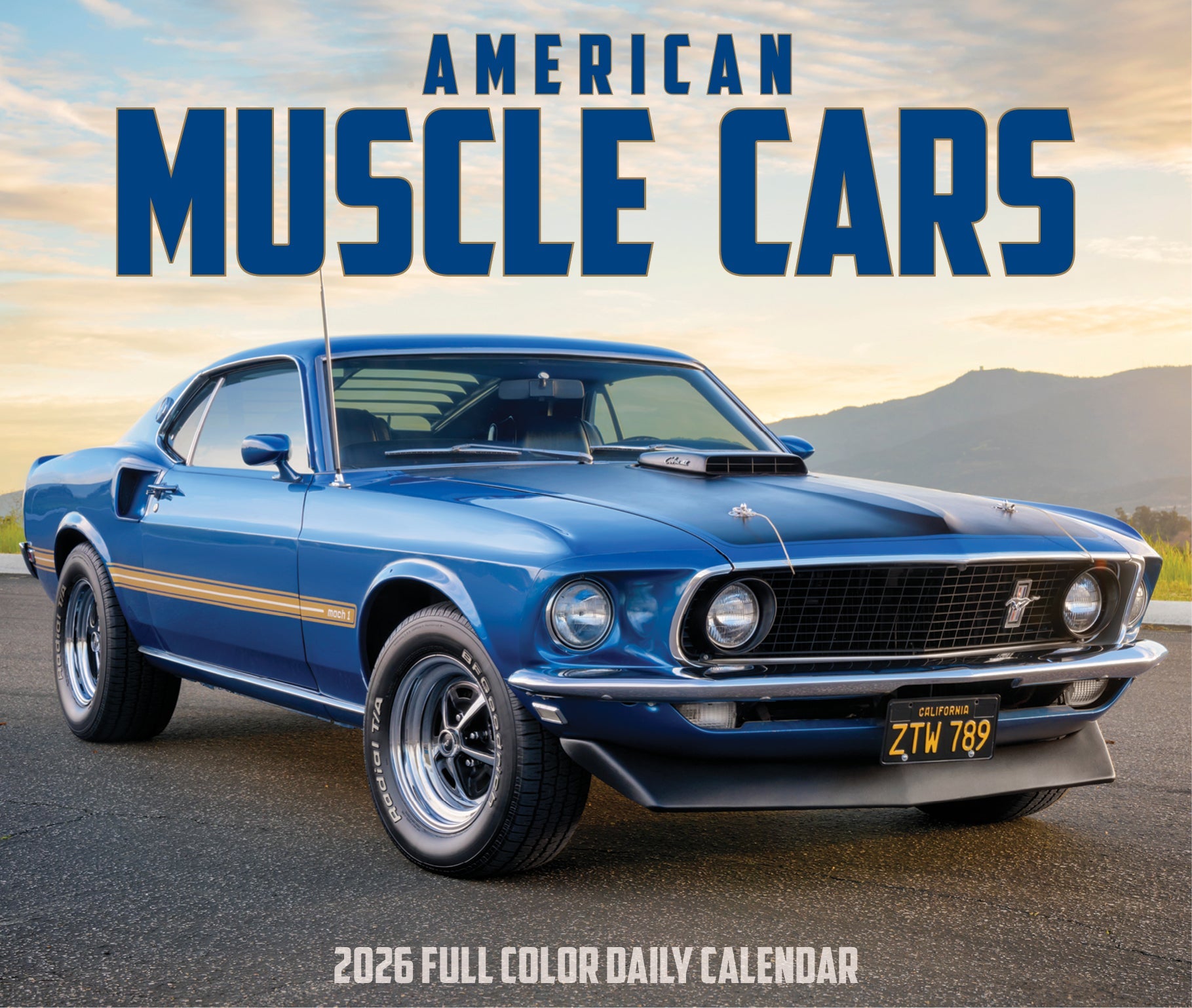 2026 American Muscle Cars - Boxed Page-A-Day Calendar