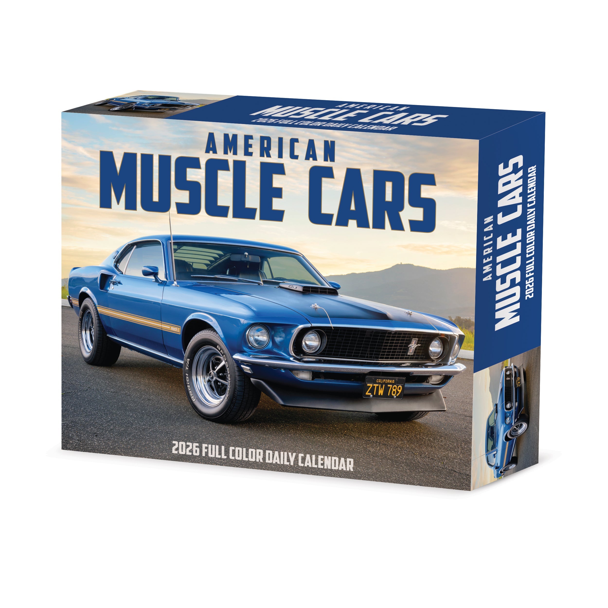 2026 American Muscle Cars - Boxed Page-A-Day Calendar