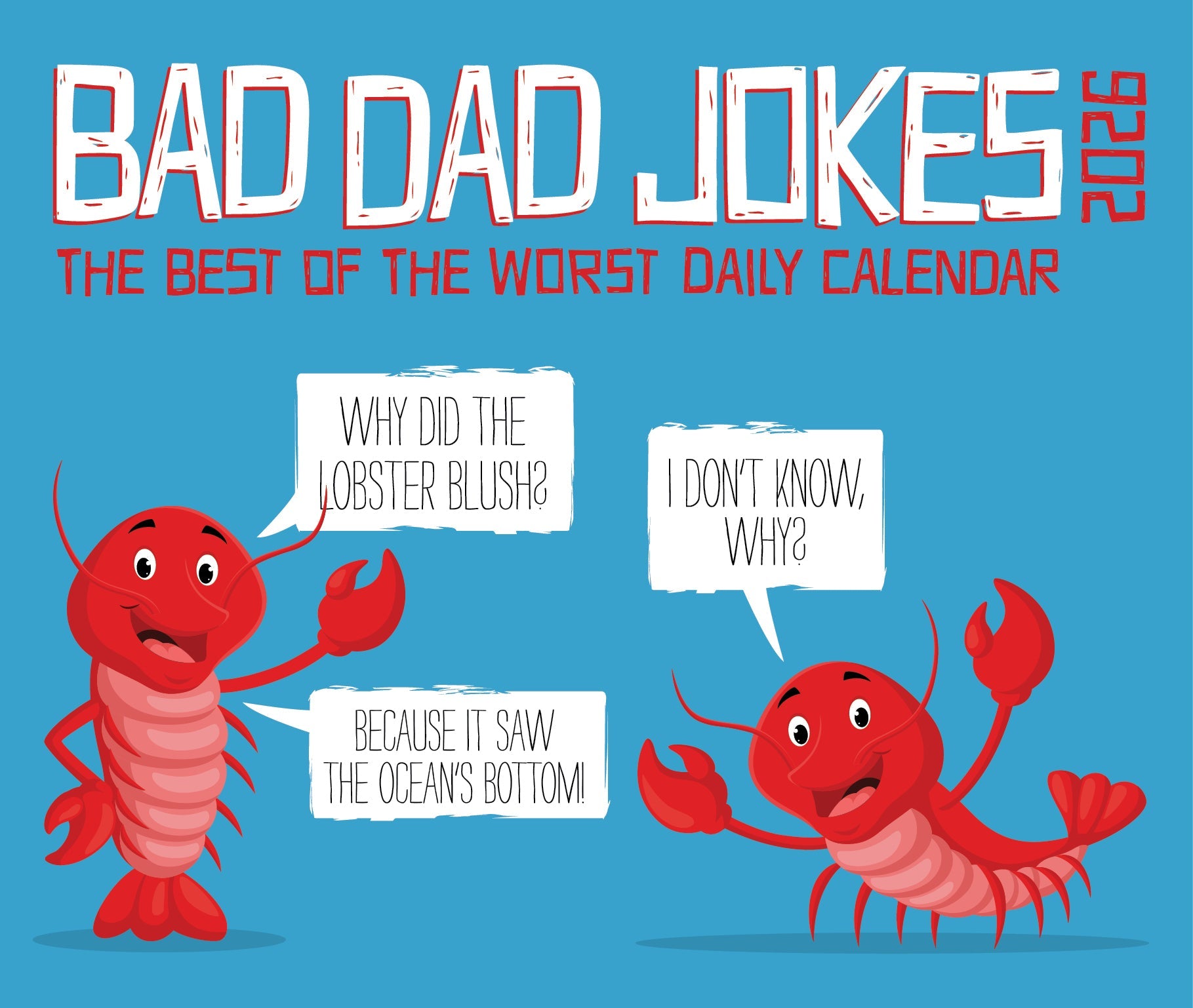 2026 Bad Dad Jokes - Boxed Page-A-Day Calendar