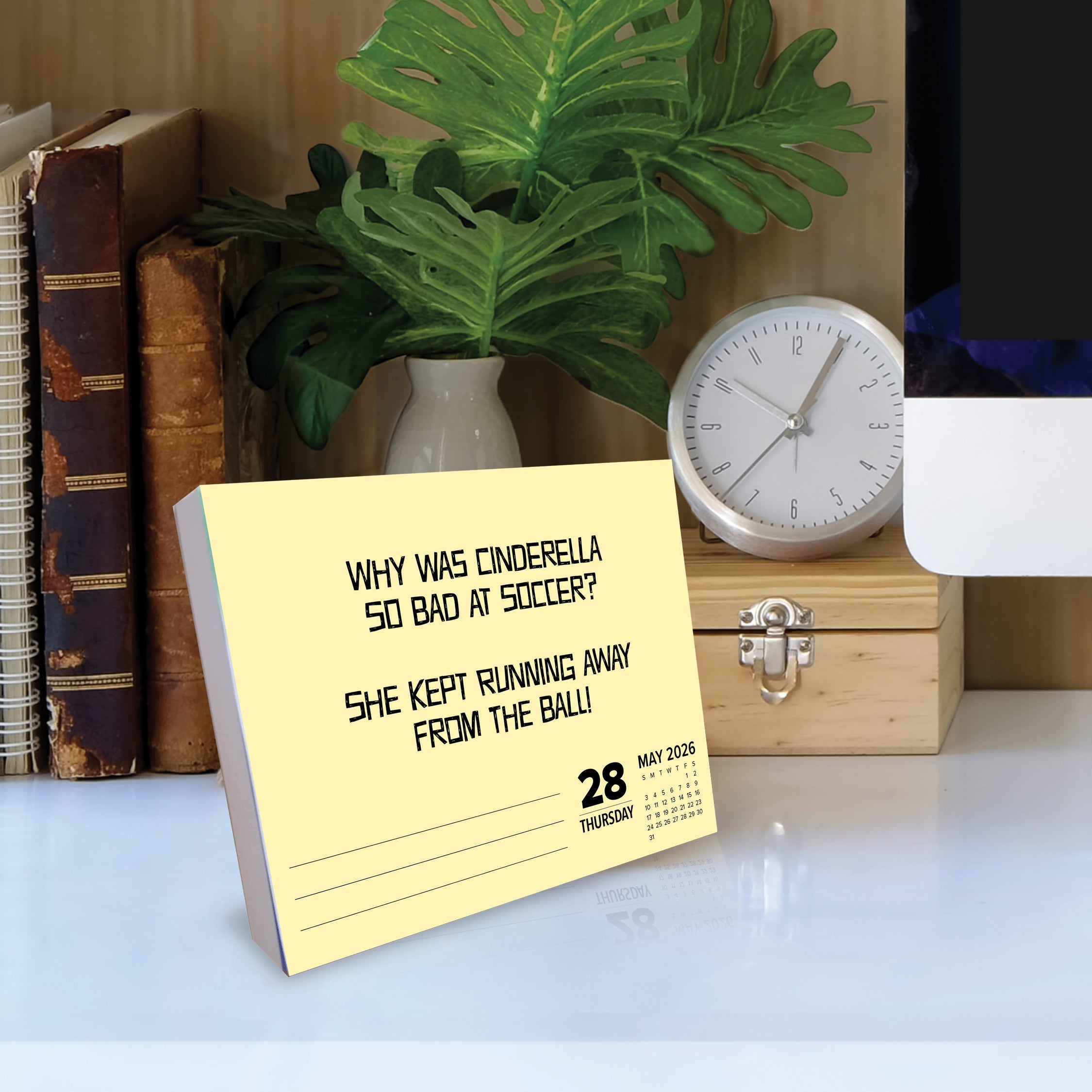 2026 Bad Dad Jokes - Boxed Page-A-Day Calendar