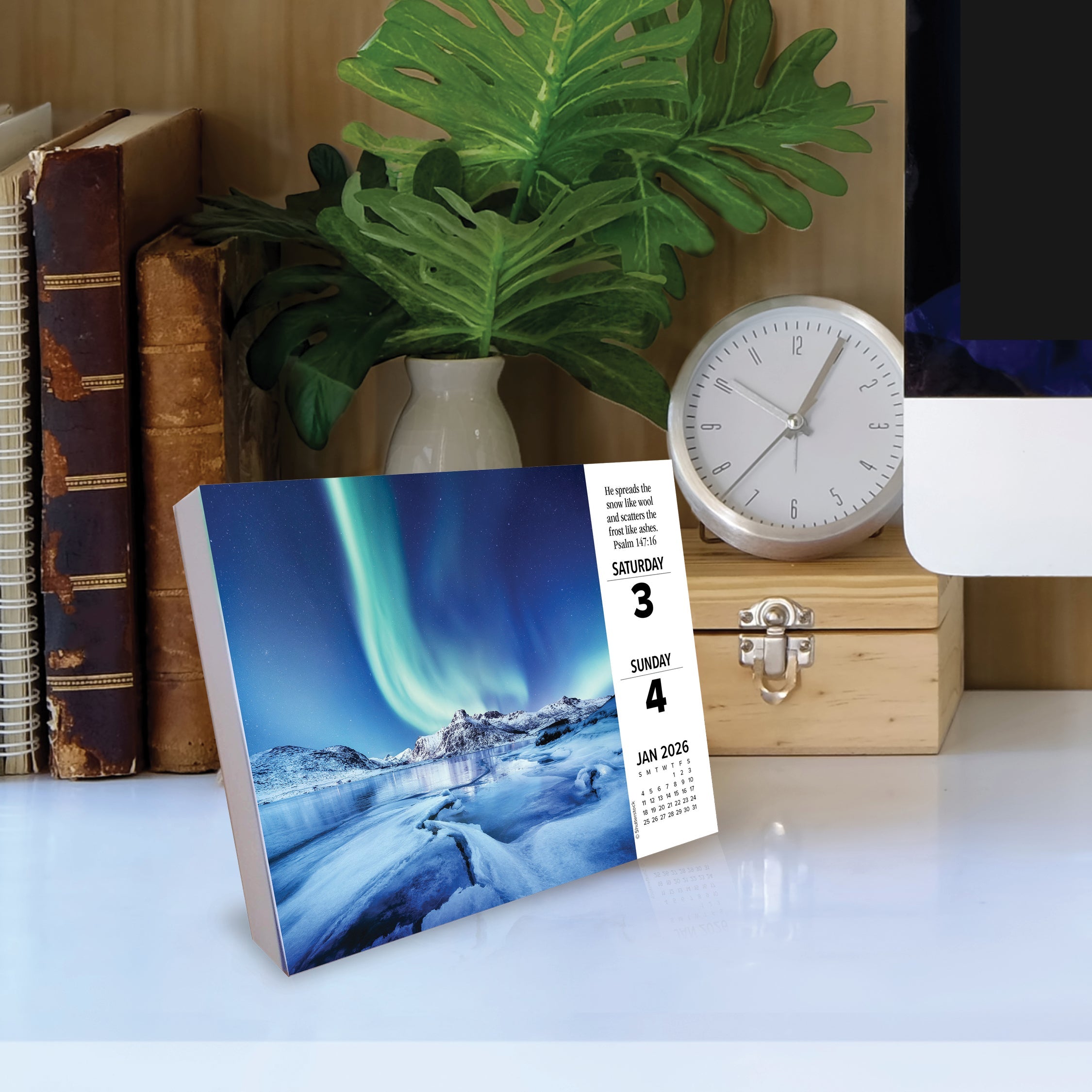 2026 Bible Verses - Boxed Page-A-Day Calendar