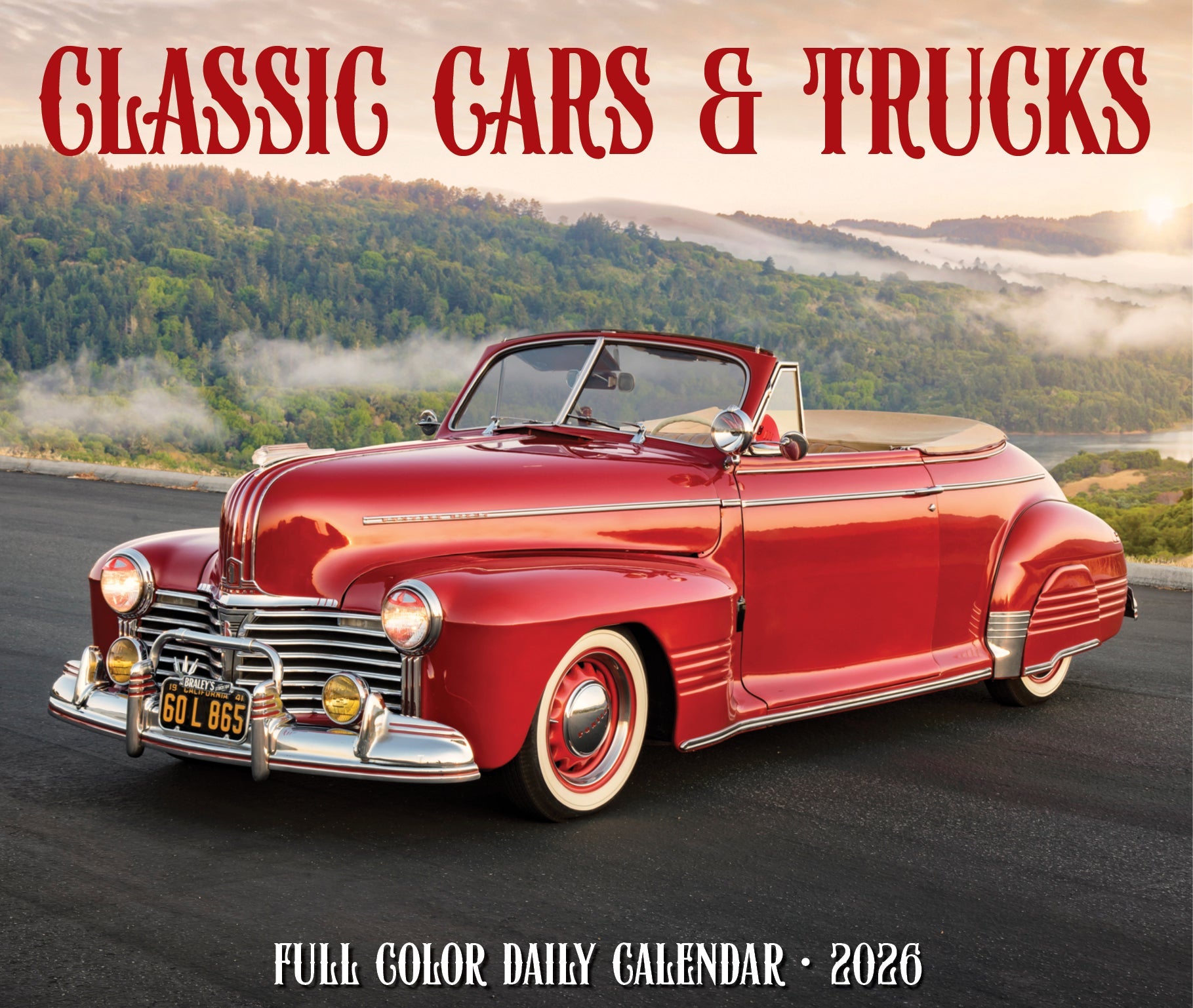 2026 Classic Cars & Trucks - Boxed Page-A-Day Calendar