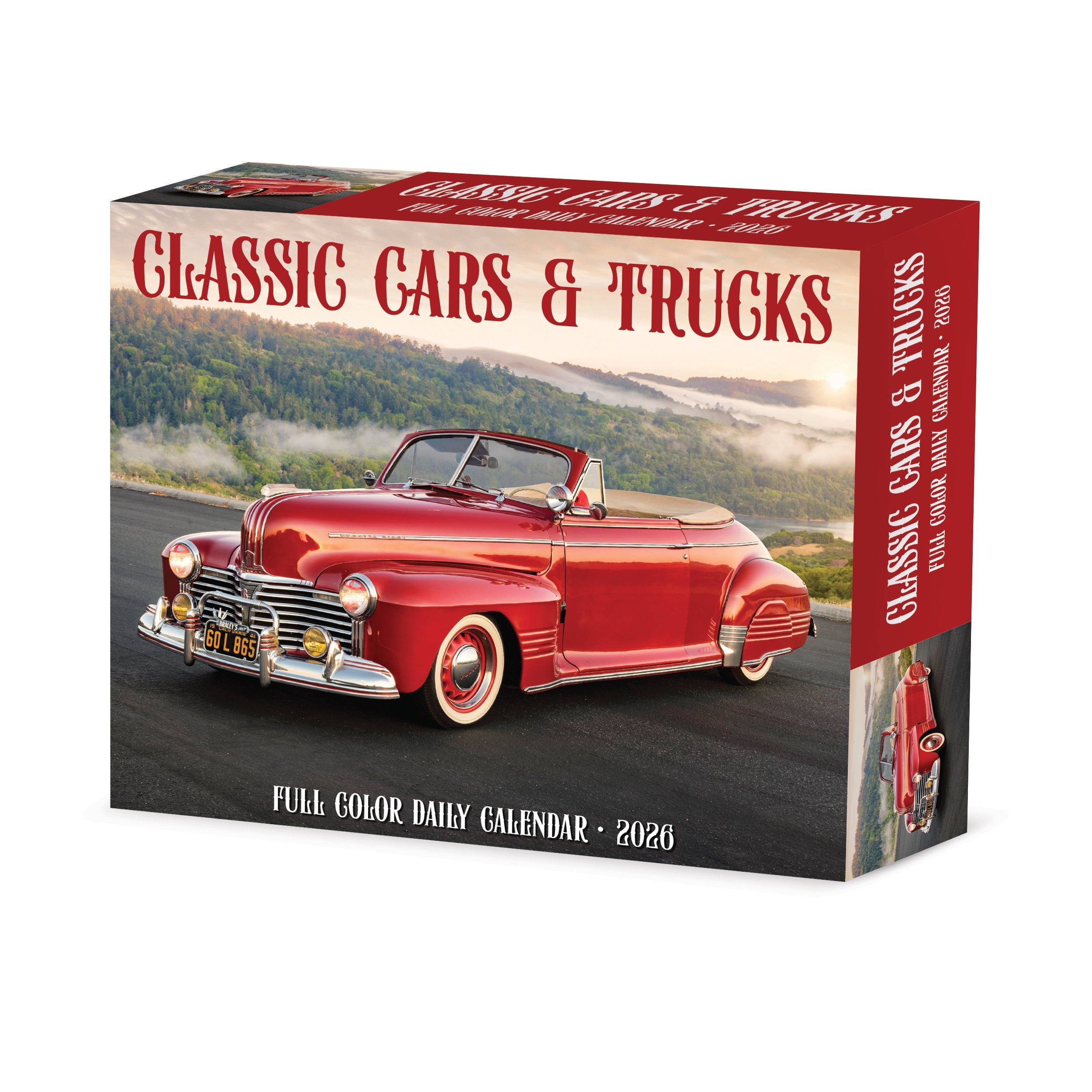 2026 Classic Cars & Trucks - Boxed Page-A-Day Calendar