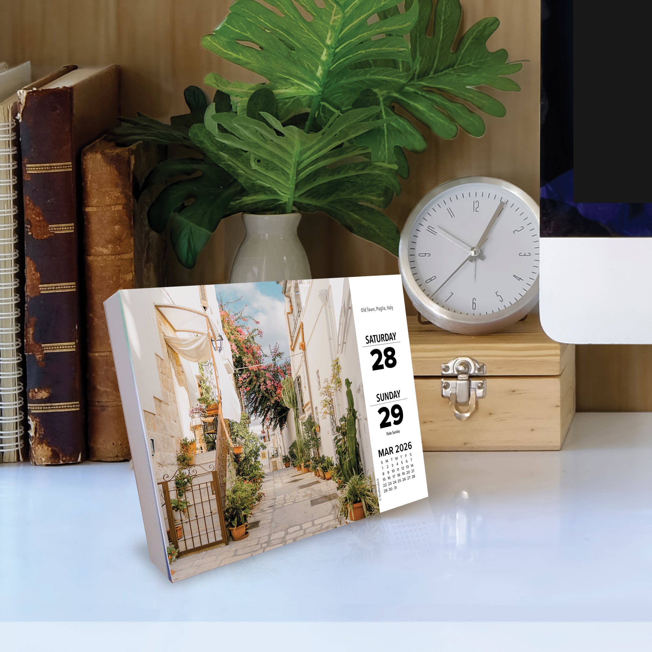 2026 Daily Destinations - Boxed Page-A-Day Calendar