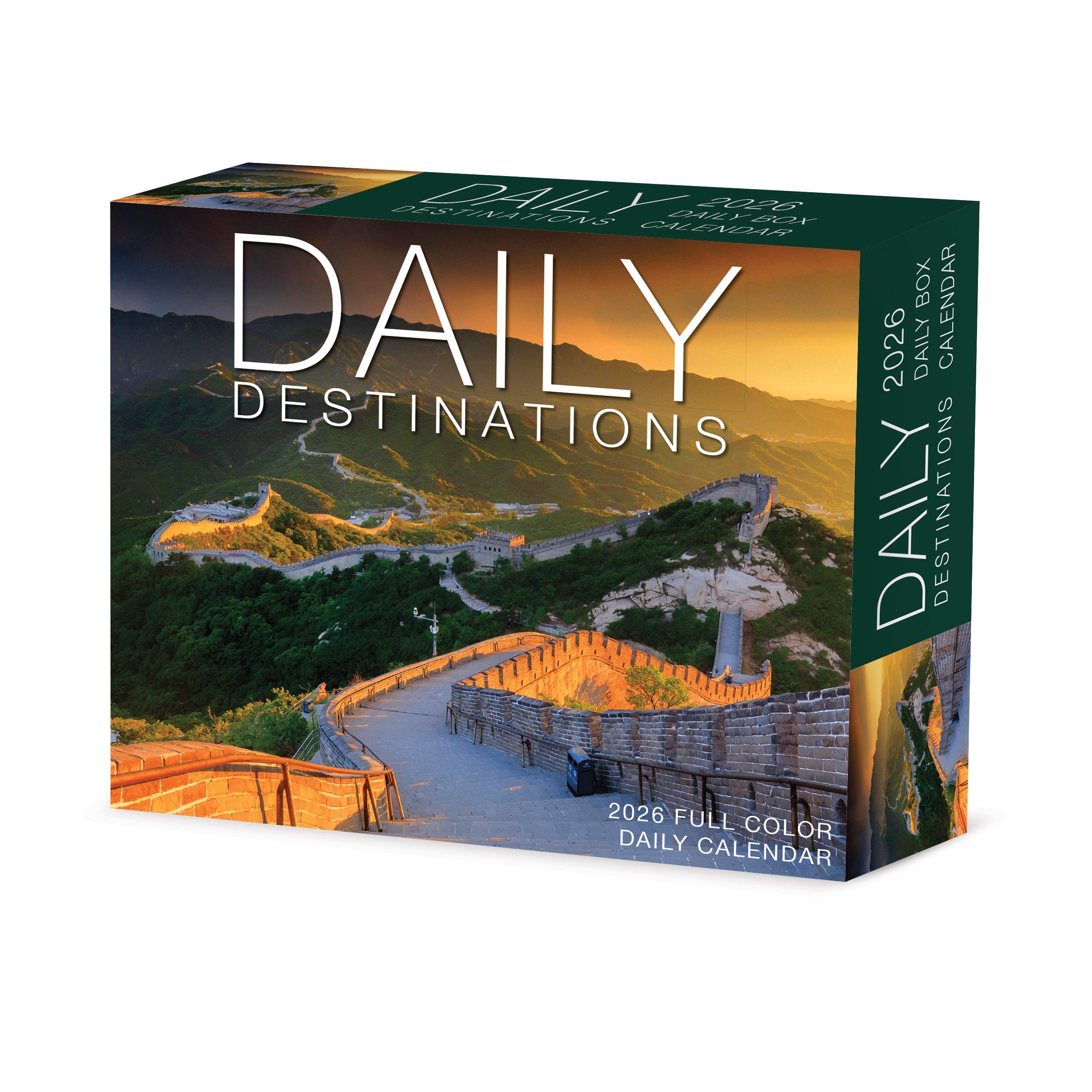 2026 Daily Destinations - Boxed Page-A-Day Calendar