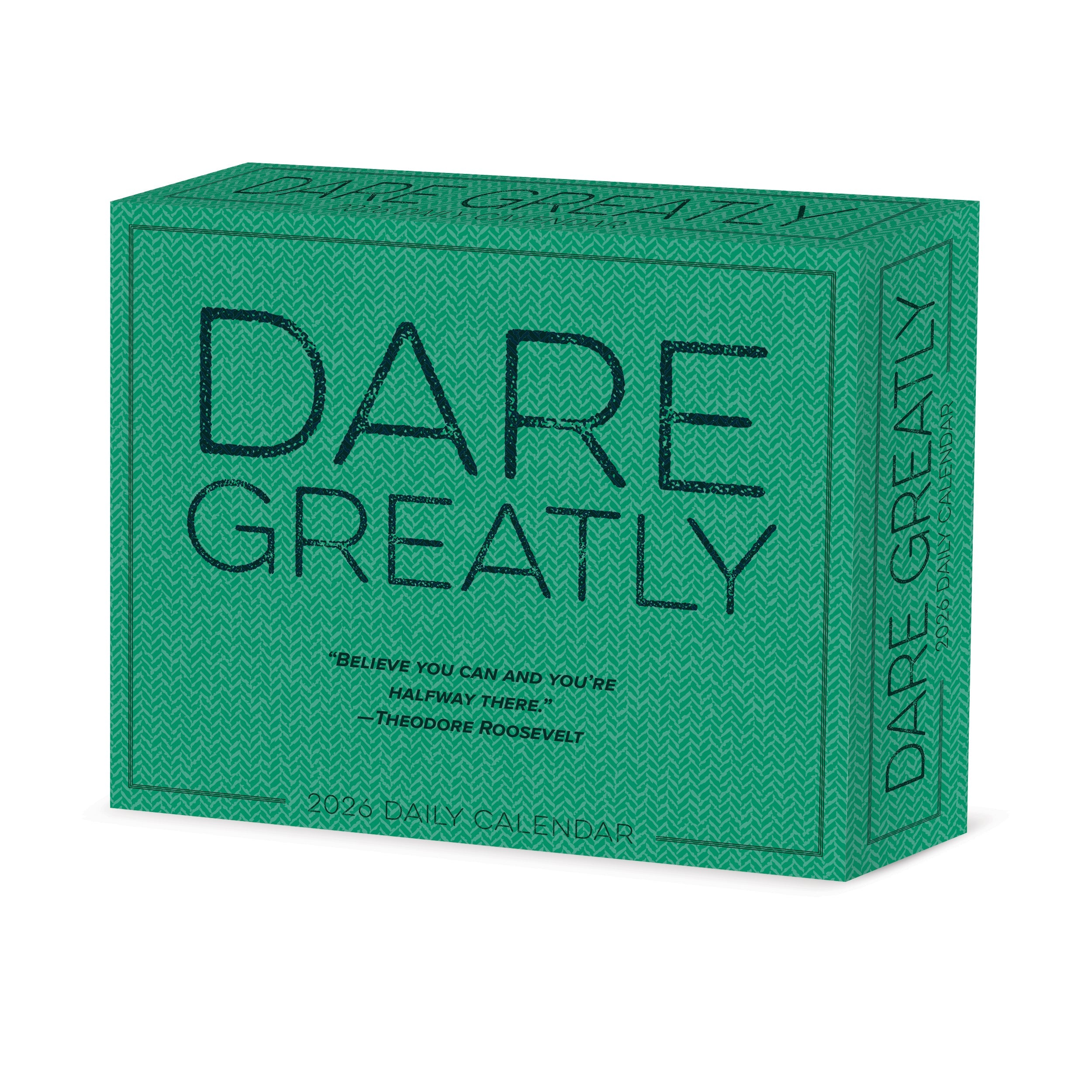 2026 Dare Greatly - Boxed Page-A-Day Calendar