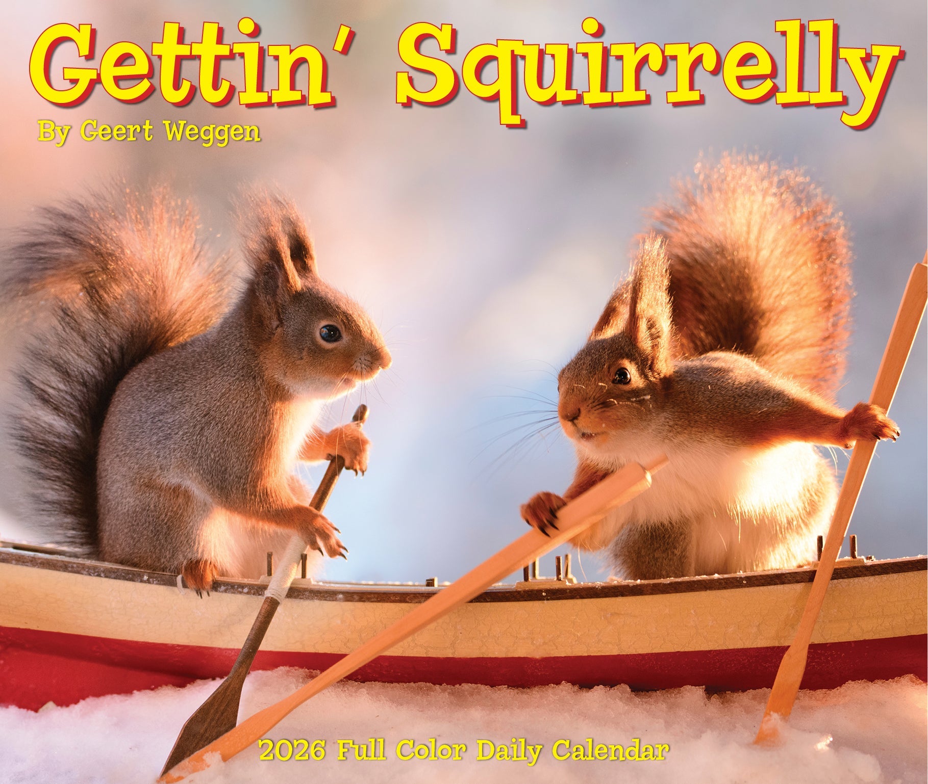 2026 Gettin' Squirrelly - Boxed Page-A-Day Calendar
